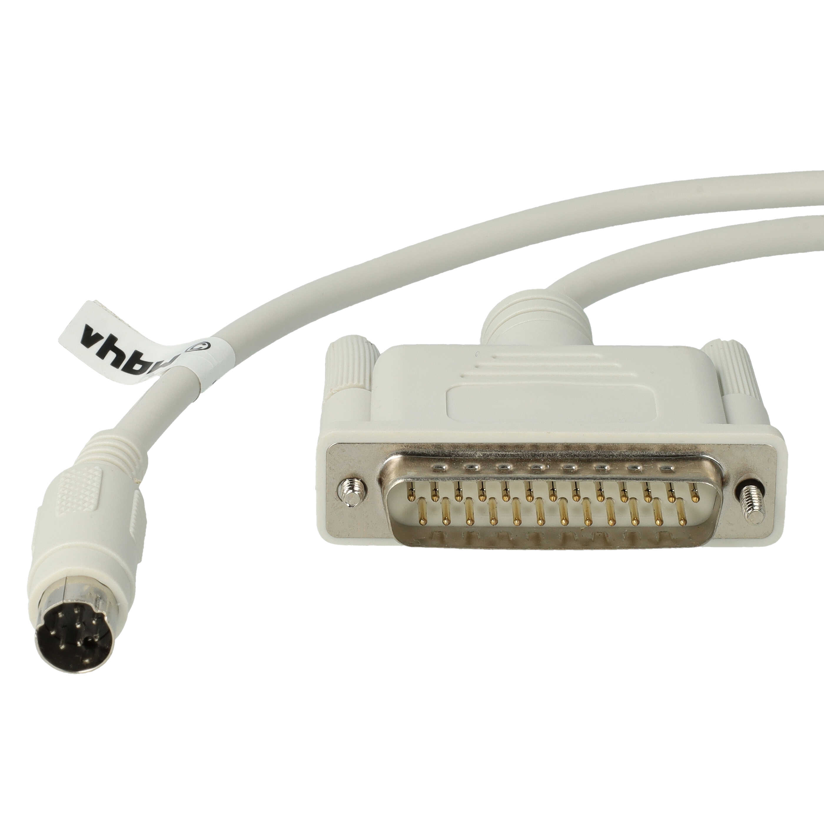 Kabel RS232 do programowania urządzeń peryferyjnych Mitsubishi MELSEC FX - 200 cm szary
