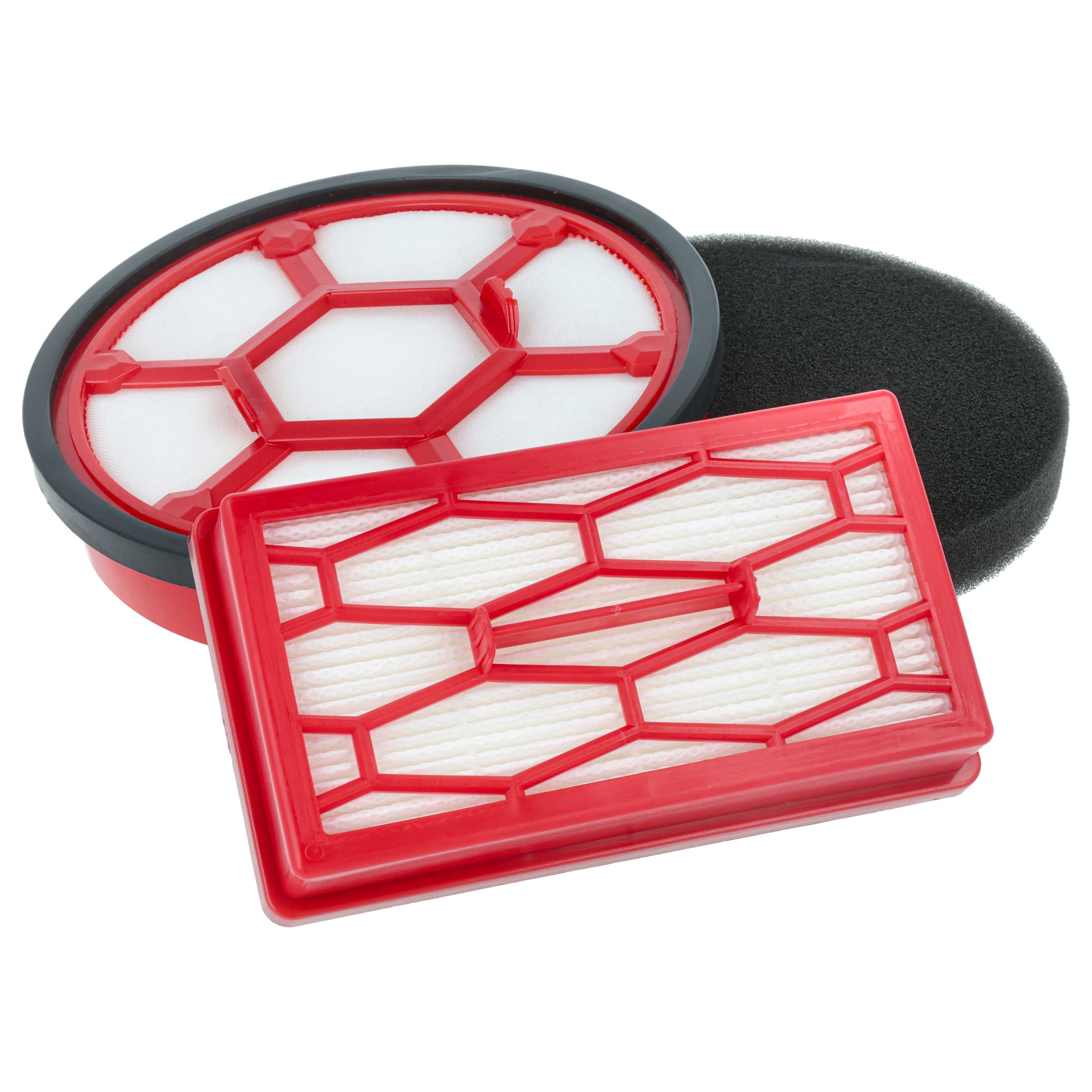 2x Filter Set suitable for Dirt Devil Infinity Rebel Vacuum Cleaner - Vacuum Cleaner Filter Set