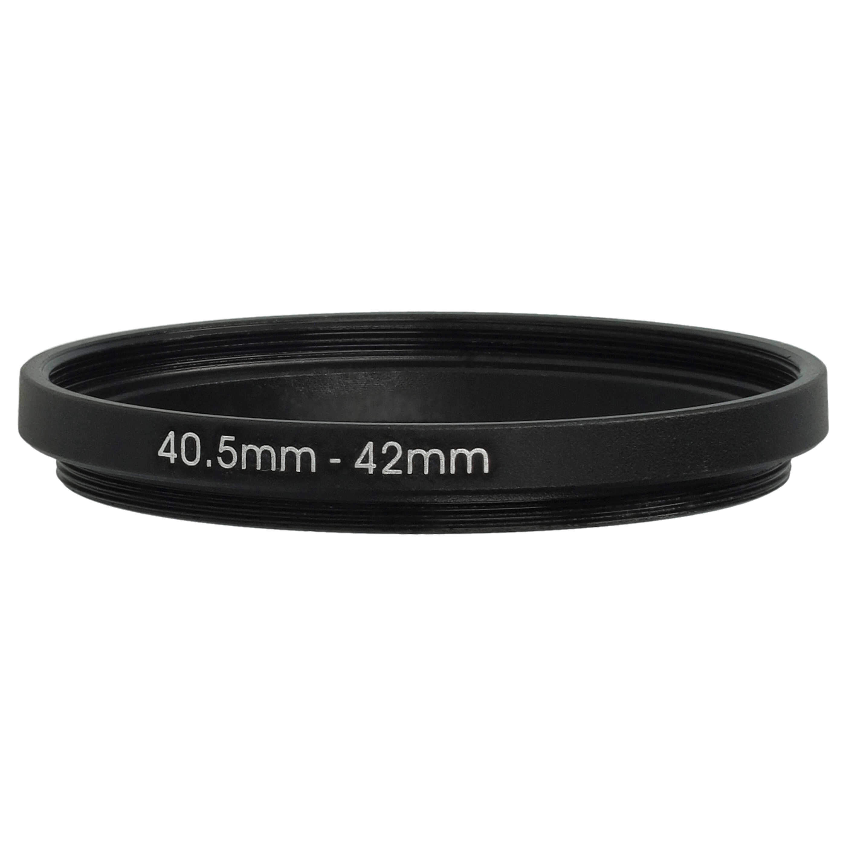 Step-Up-Ring Adapter 40,5 mm auf 42 mm passend für diverse Kamera-Objektive - Filteradapter