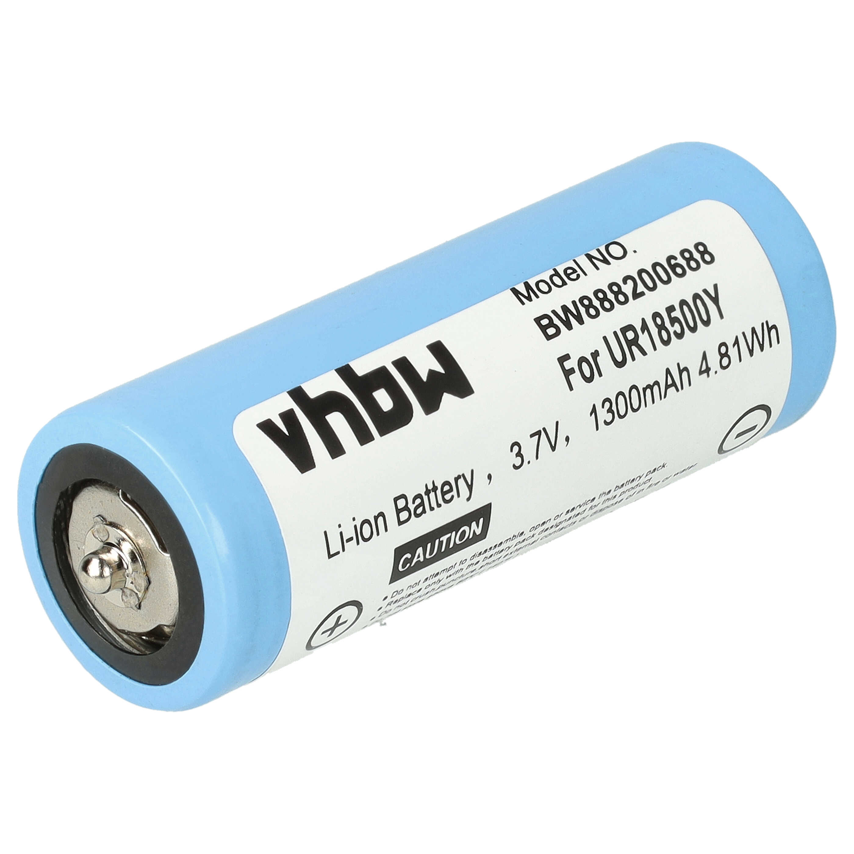 Batería reemplaza Braun 81377206, 67030925 para afeitadora Braun - 1300 mAh 3,7 V Li-Ion