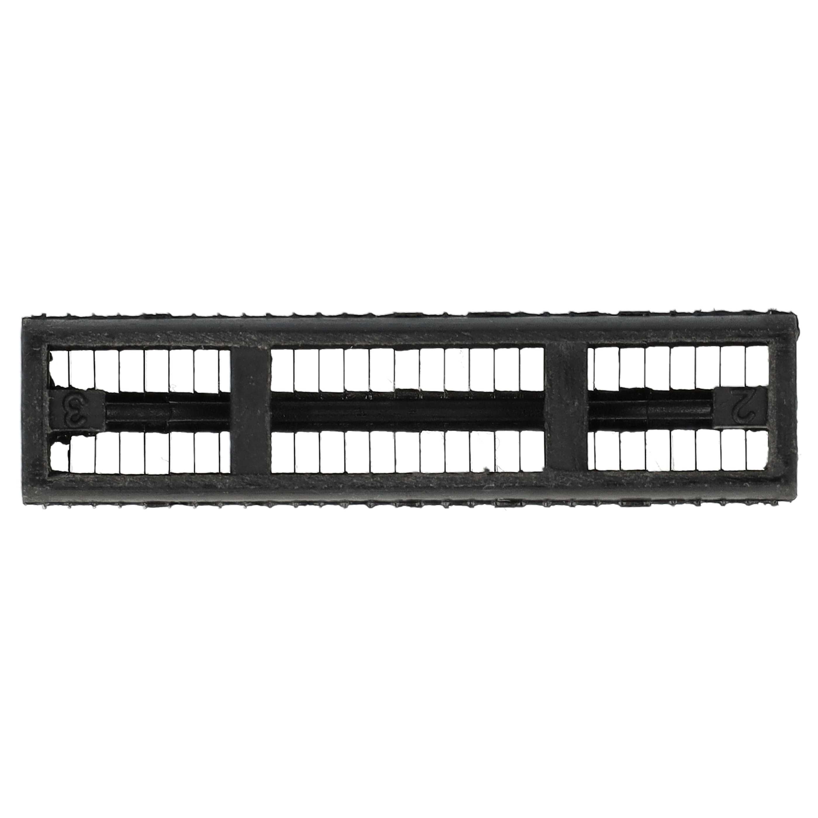 2x blok ostrzy do golarki Braun 350 - czarny / srebrny