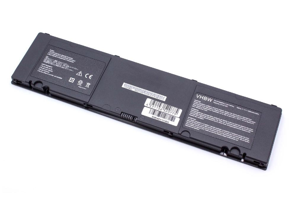 Batterie remplace Asus 0B200-00470000, C13-N1303 pour ordinateur portable - 3950mAh 1,1V Li-ion, noir