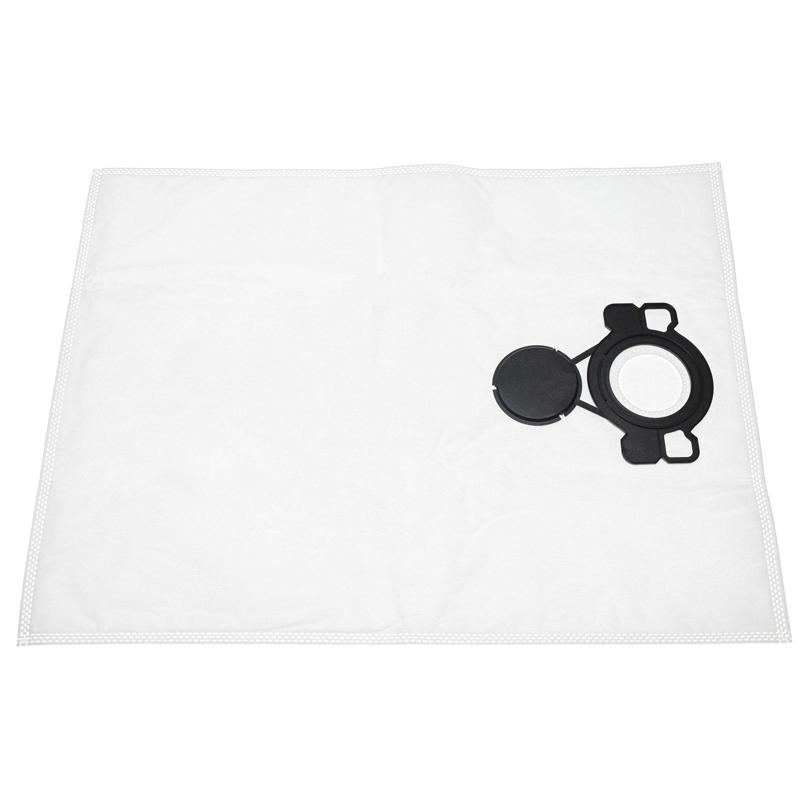 5x Sac remplace Husqvarna 5949660-02 pour aspirateur Husqvarna - microfibre, toison, plastique