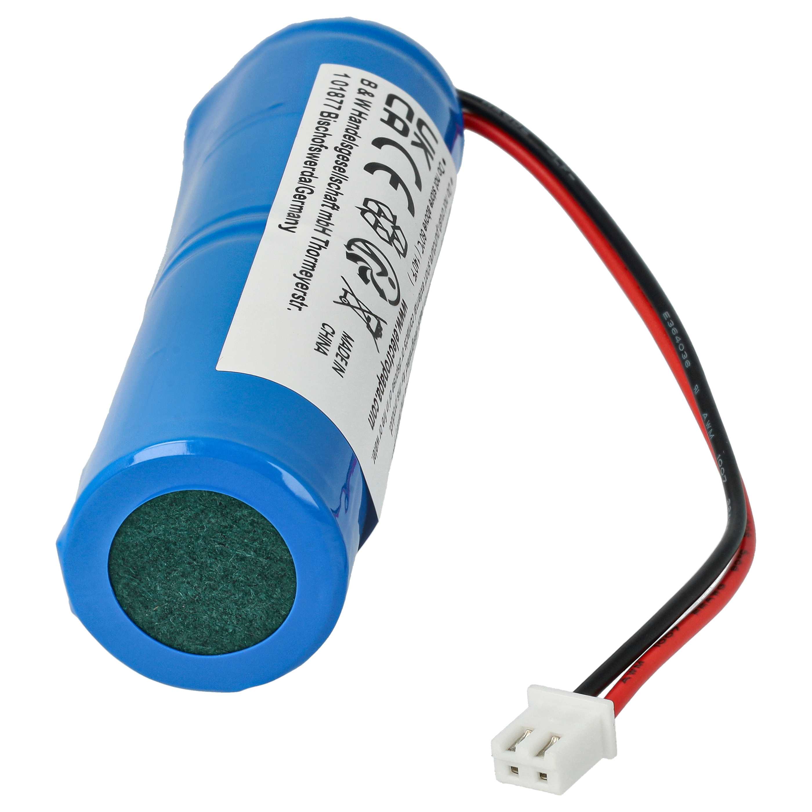 Fluchtweg-Akku (5 Stück) als Ersatz für Legrand 062552, 062526, 805809, 061092 für Legrand - 2000mAh 2,4V NiMH