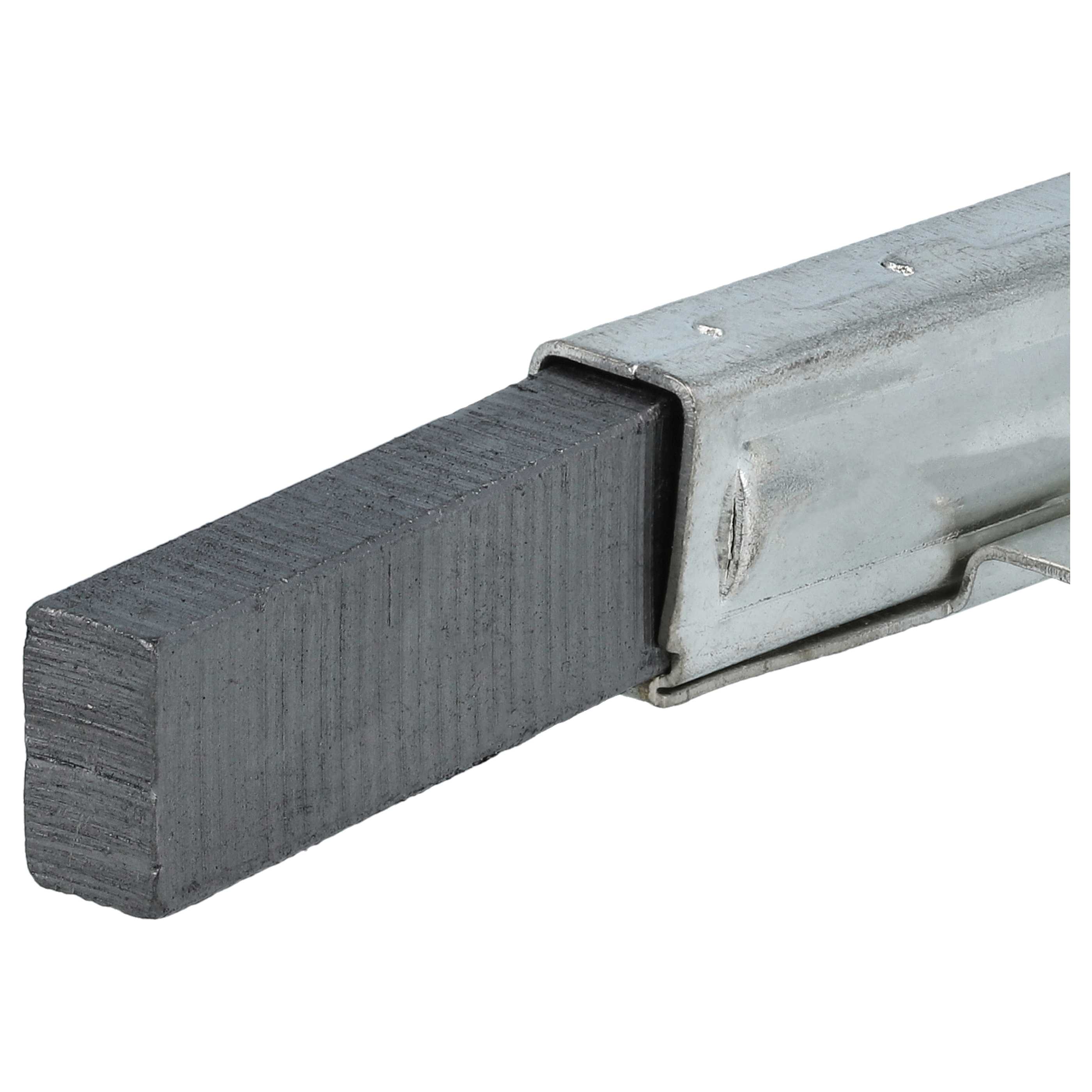 2x Carbon Brush replaces Kärcher 6.610-285.0 for Hako Vacuum Cleaner etc., 6.3 x 14 x 32mm