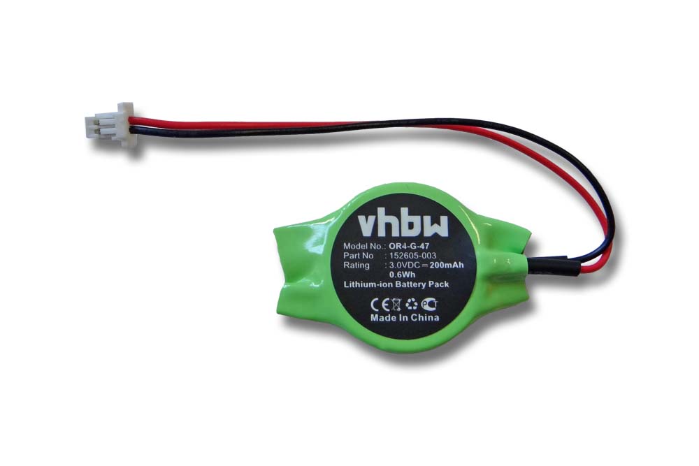 Bios-Batterie als Ersatz für 152605-003 - 200mAh 3V Li-Ion