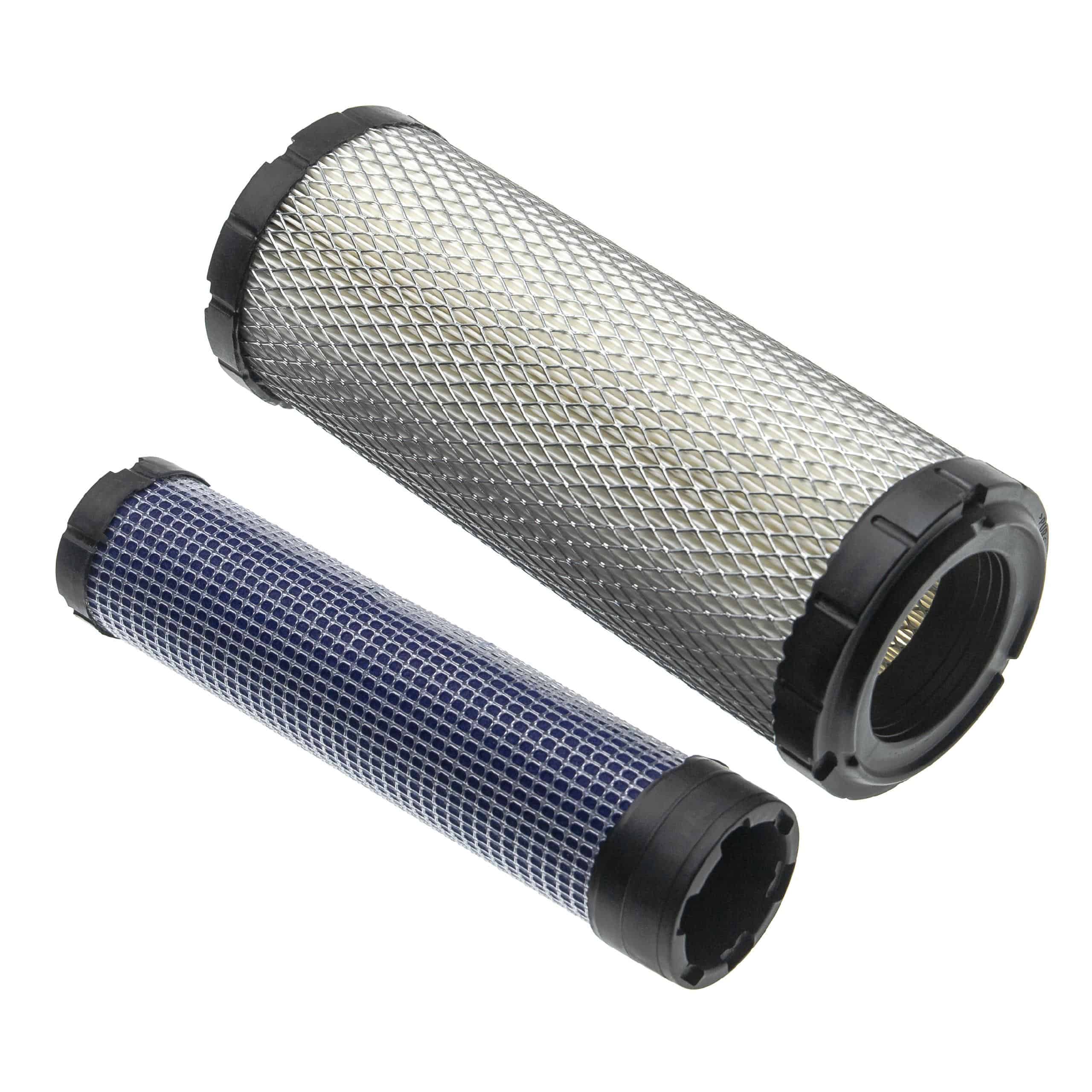 vhbw Set filtro reemplaza 25 083 01 para motor máquina construcción - 1x filtro interno, 1x filtro externo