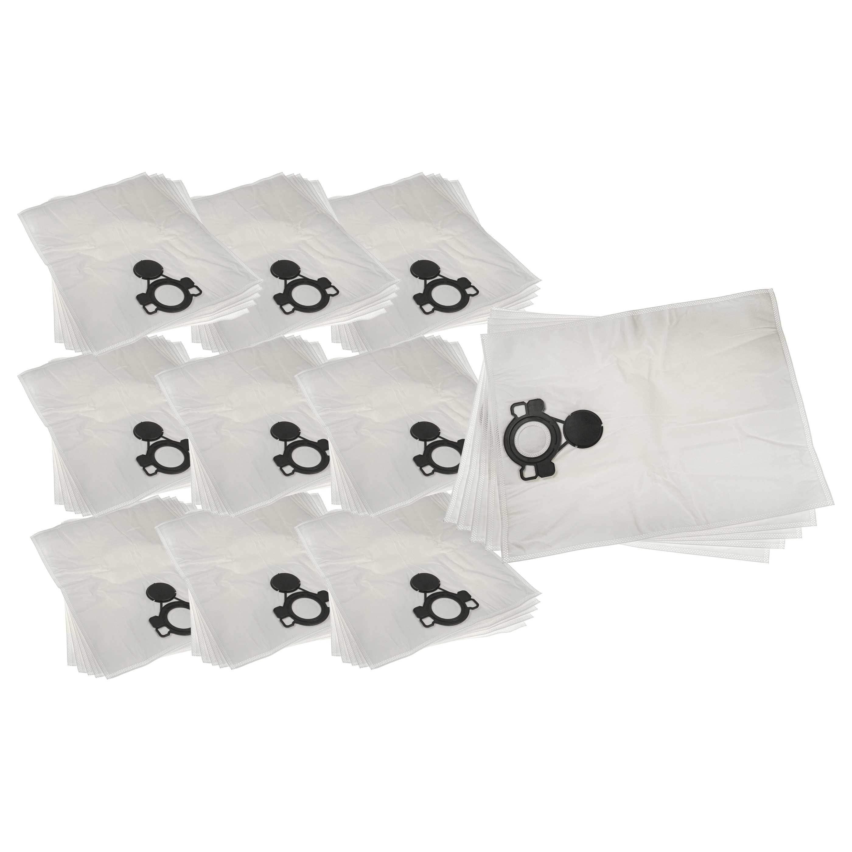 50x Sac remplace Nilfisk 107419590 pour aspirateur Nilfisk - microfibre non tissée