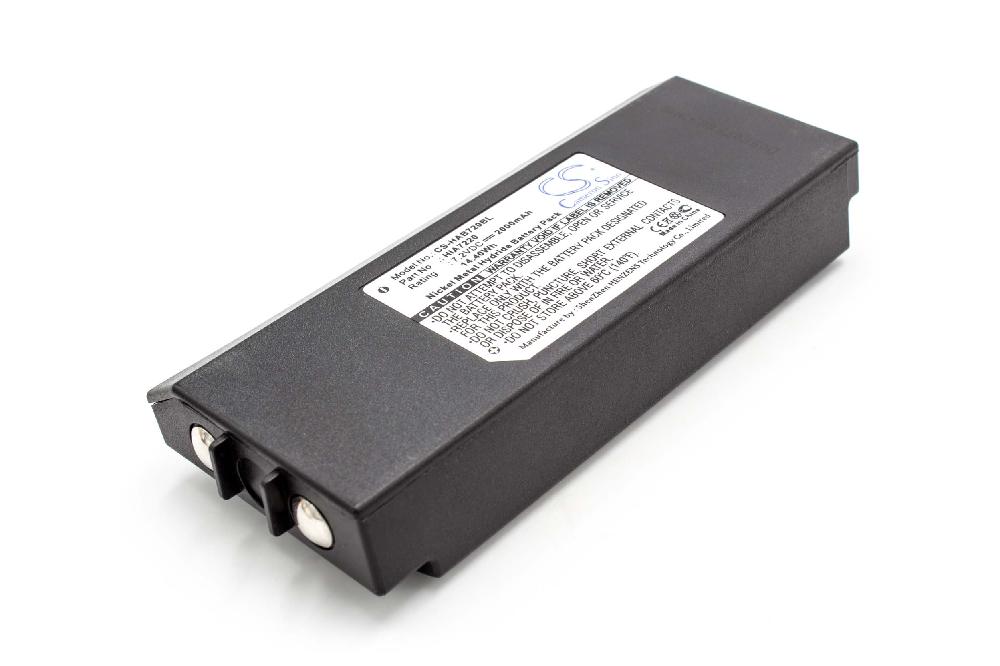 Industrial Remote Control Replacement Battery for Hiab Olsberg, XS Drive - 2000mAh 7.2V NiMH