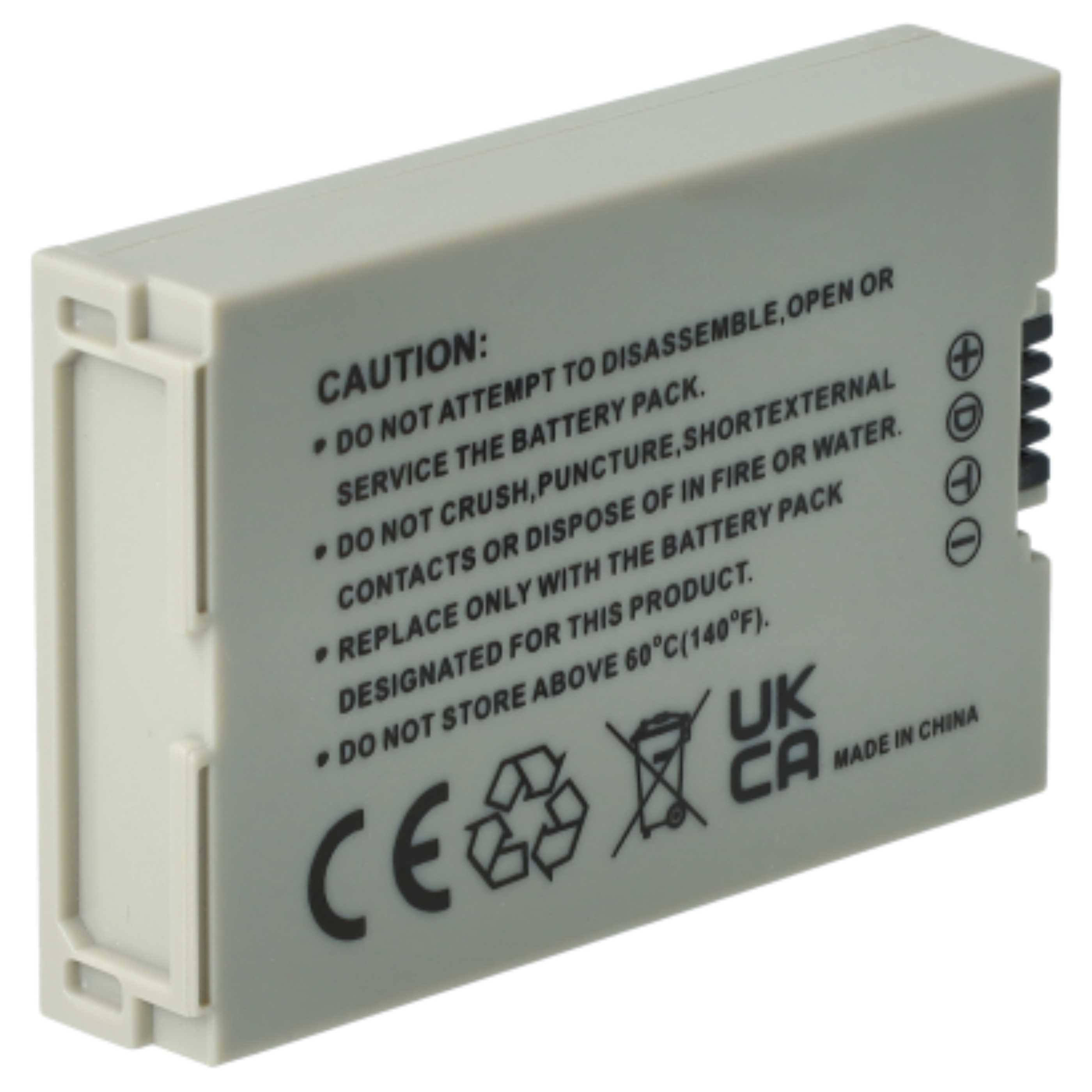 Videocamera 2x Battery replaces Canon BP-110 - 800 mAh 3.7 V Li-Ion