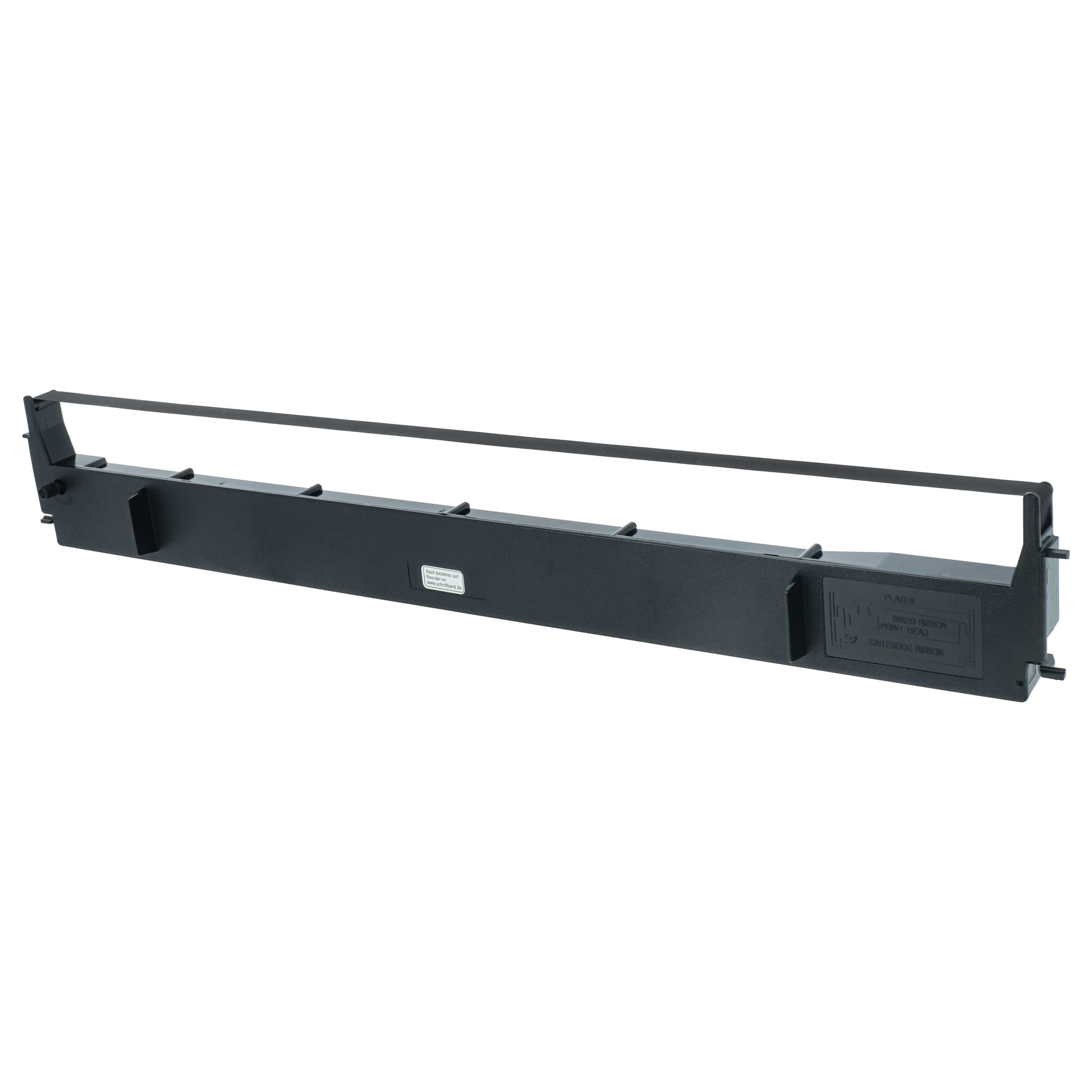 Ink Ribbon replaces Epson S015020, C13S015020 for Dot Matrix, Receipt Printer - Black
