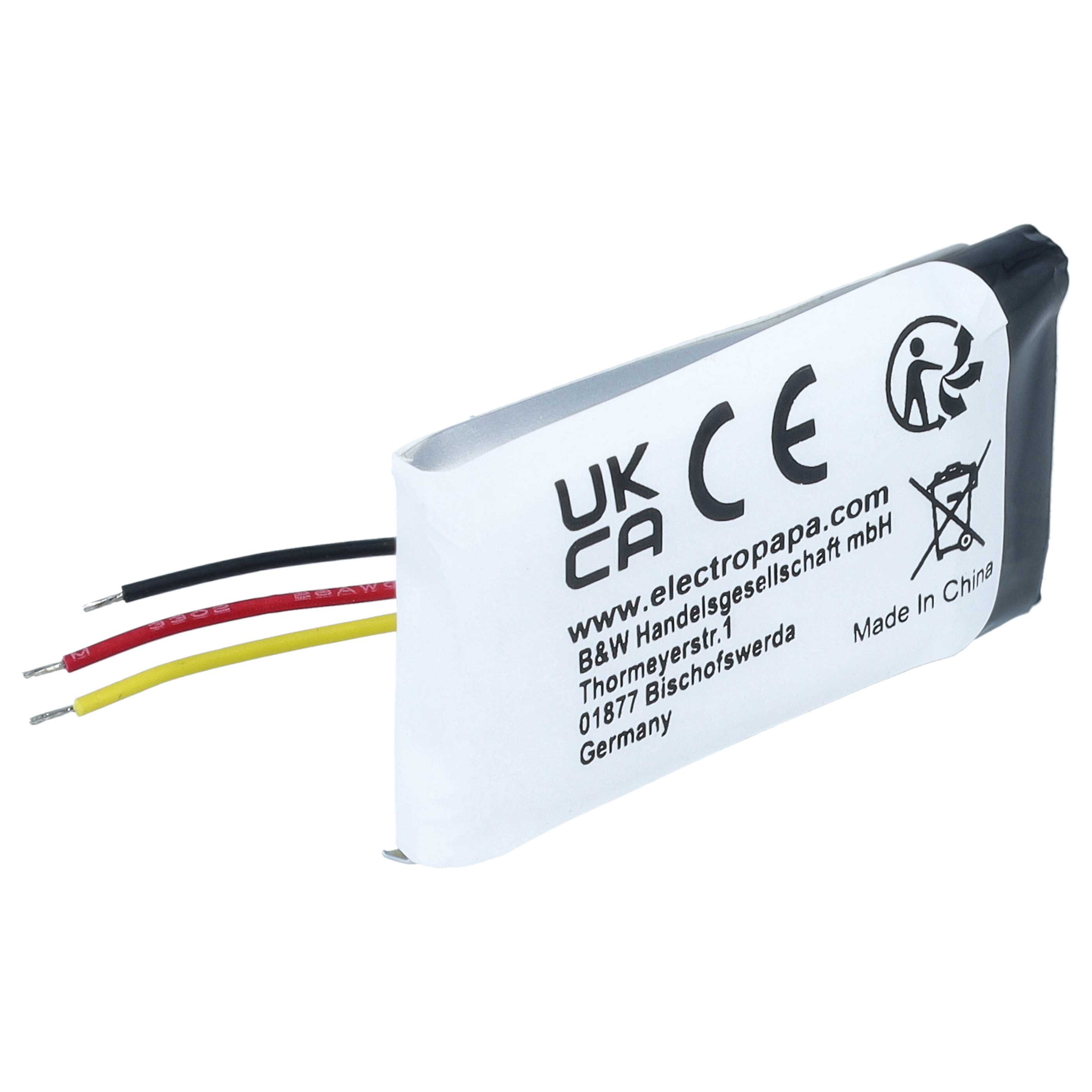 Wireless Headset Battery replaces Bose AHB571935PCT-01 - 350 mAh 3.7 V Li-polymer