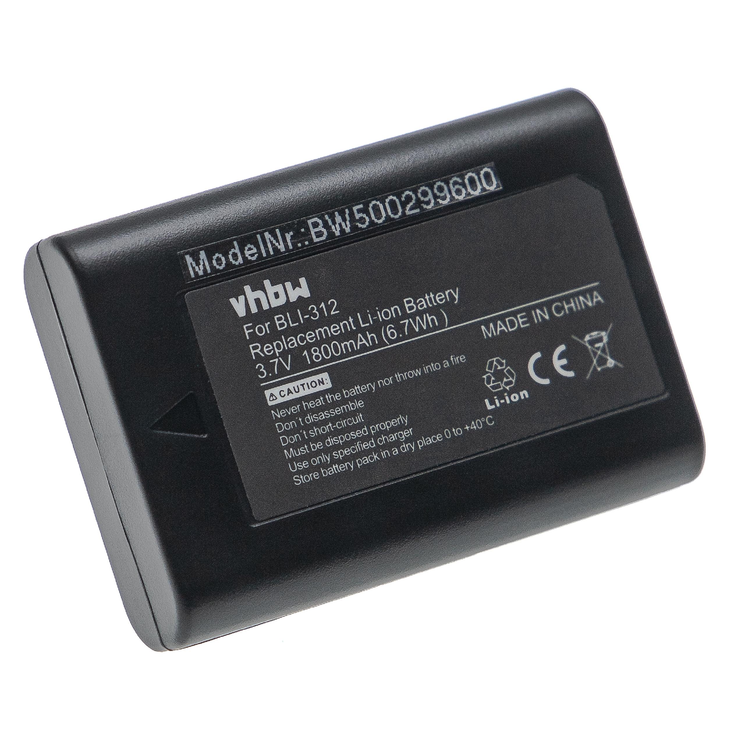 Battery Replacement for Leica 14464 - 1800mAh, 3.7V, Li-Ion
