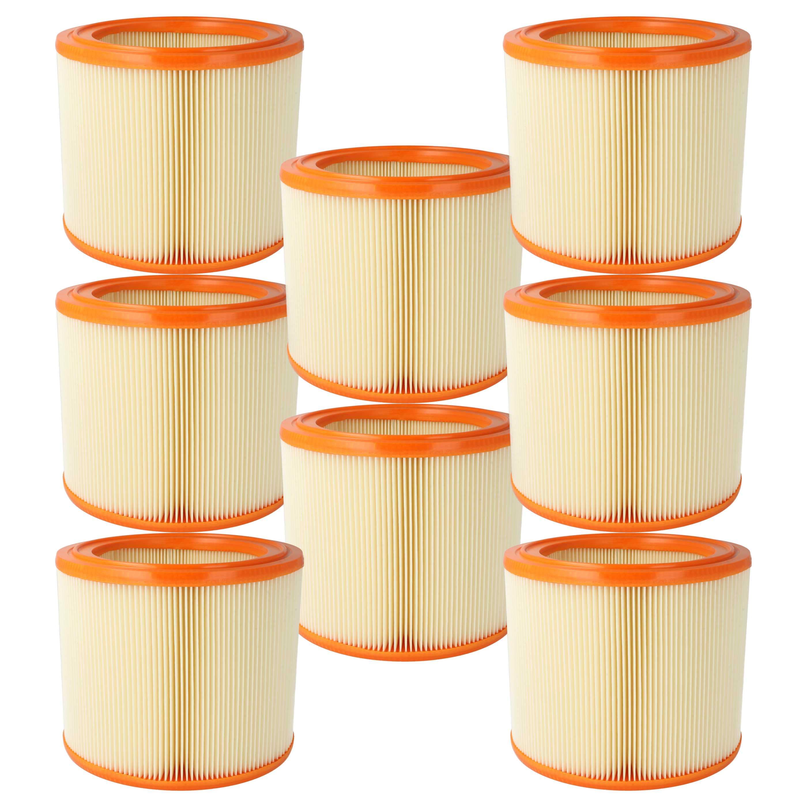8x Filterpleated filter replaces ALTO/WAP/Nilfisk 60077 for Festool Vacuum Cleaner