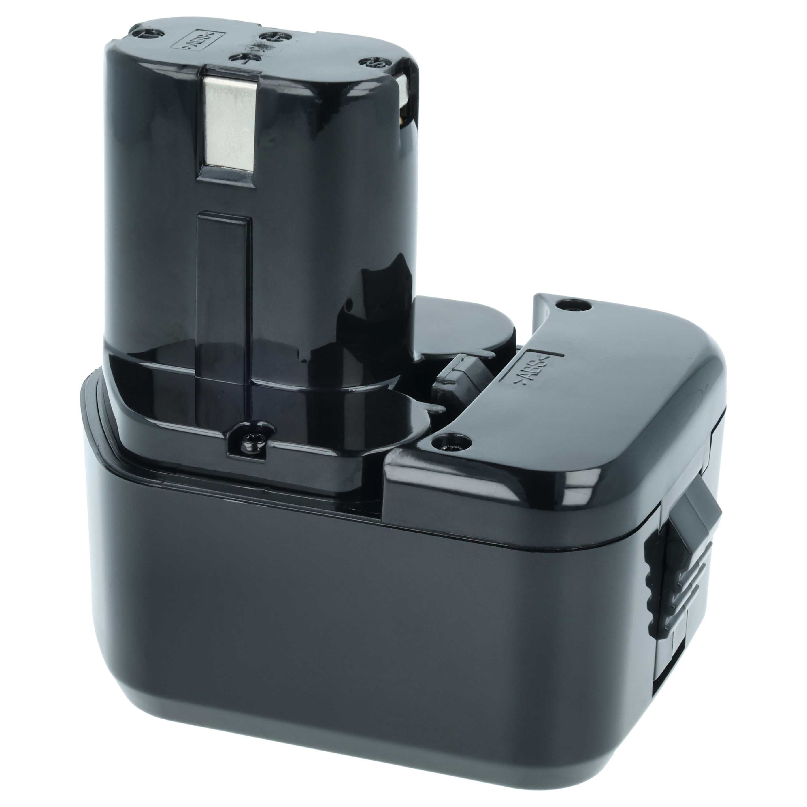 3x Battery replaces Hitachi 320608, 320606, 320388, 320387, 320386 Electric Power Tool - 2100 mAh, 12 V, NiMH