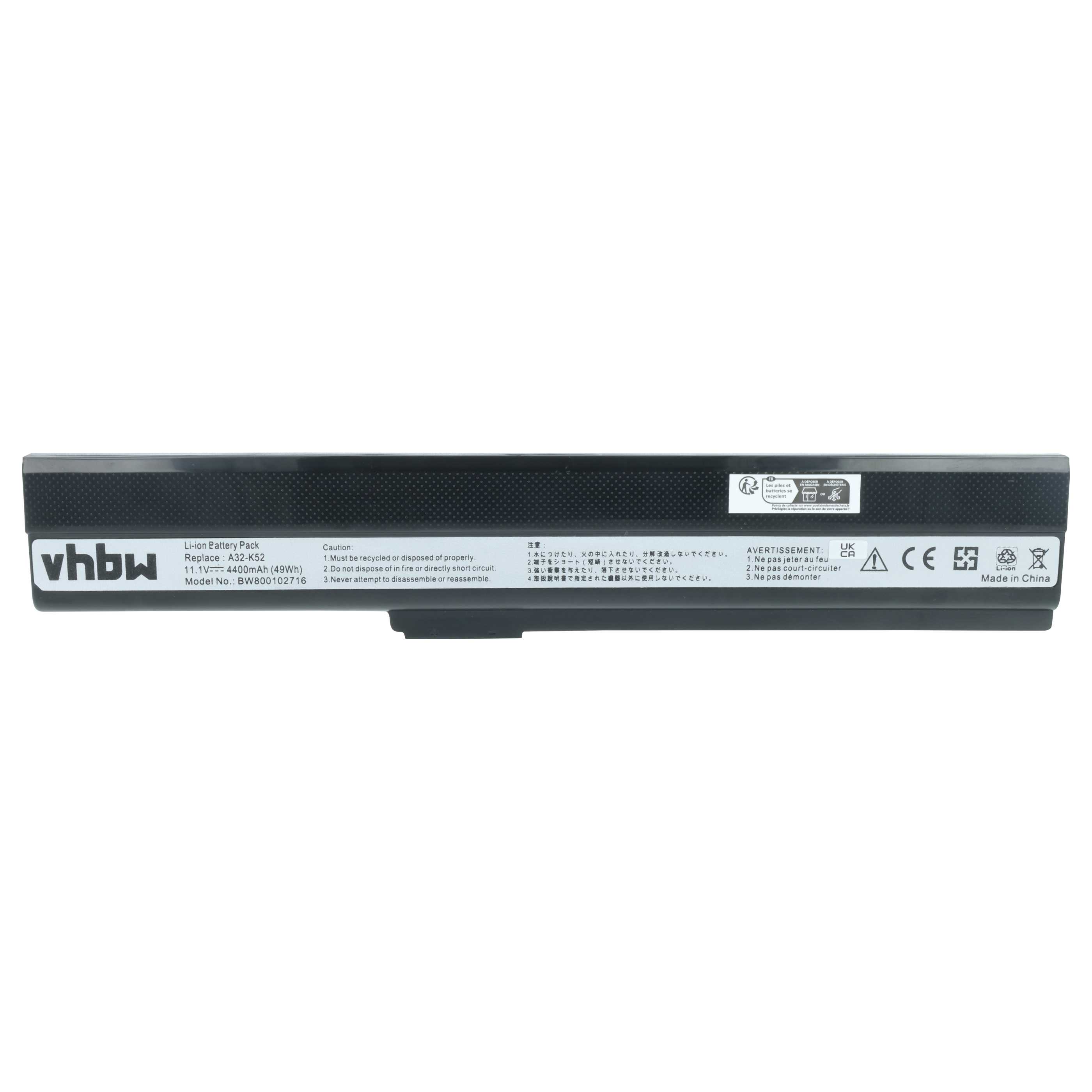 Akumulator do laptopa zamiennik Asus 70-NXM1B2200Z, A31-K42, A31-B53, 90-NXM1B2000Y - 4400 mAh 11,1 V Li-Ion
