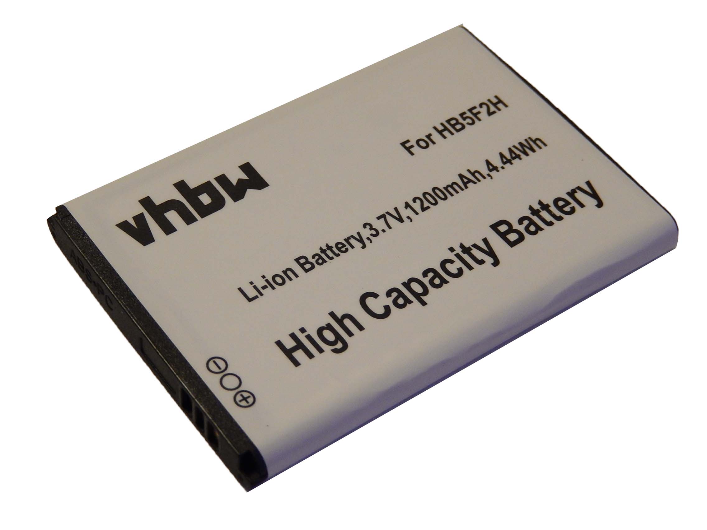 Batterie remplace Huawei HB554666RAW, HB5F2H pour routeur modem - 1200mAh 3,7V Li-ion