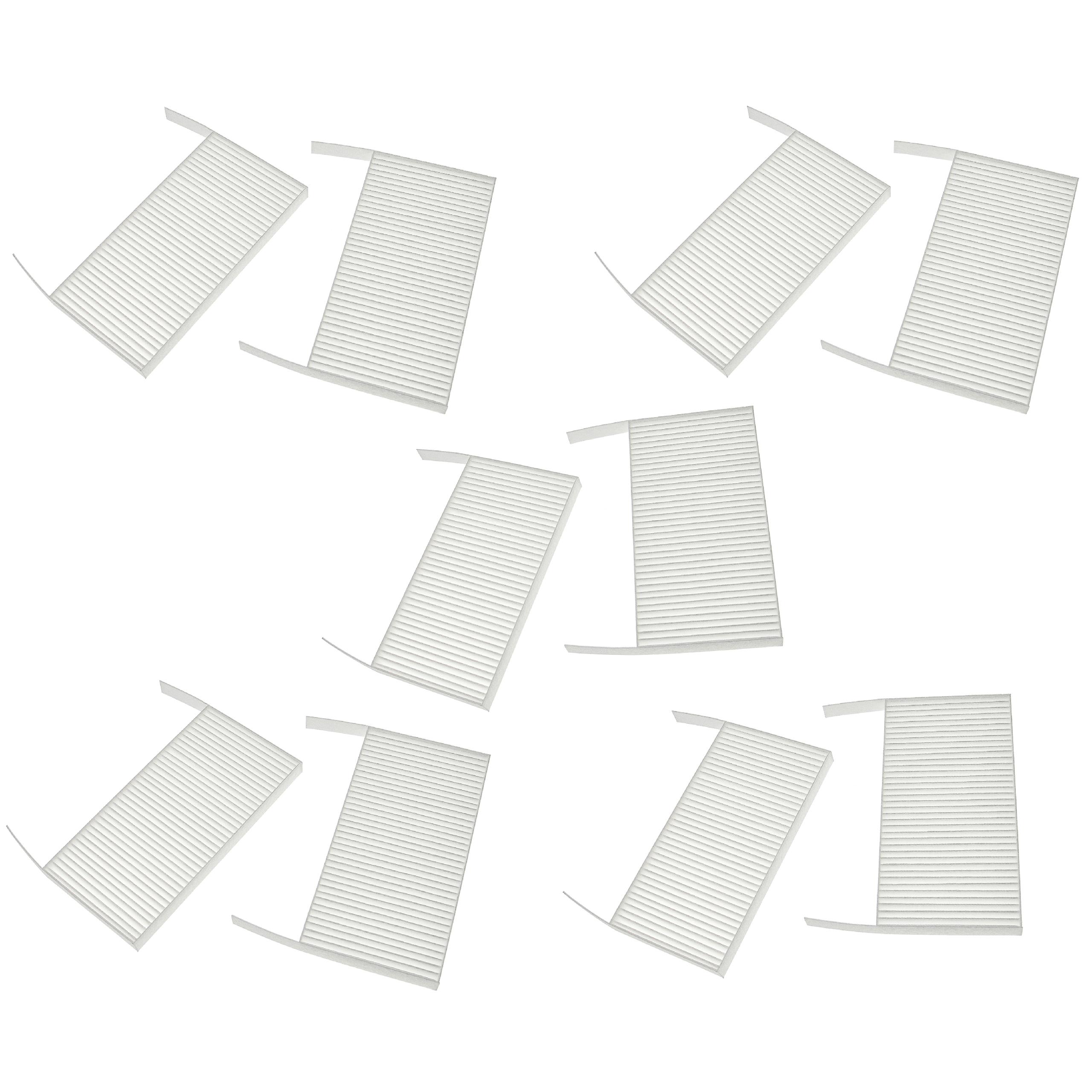 Air Filter Set Replacement for Wernig EFS CA 70 G4, 527005190 for Ventilation Devices - G4 / F7