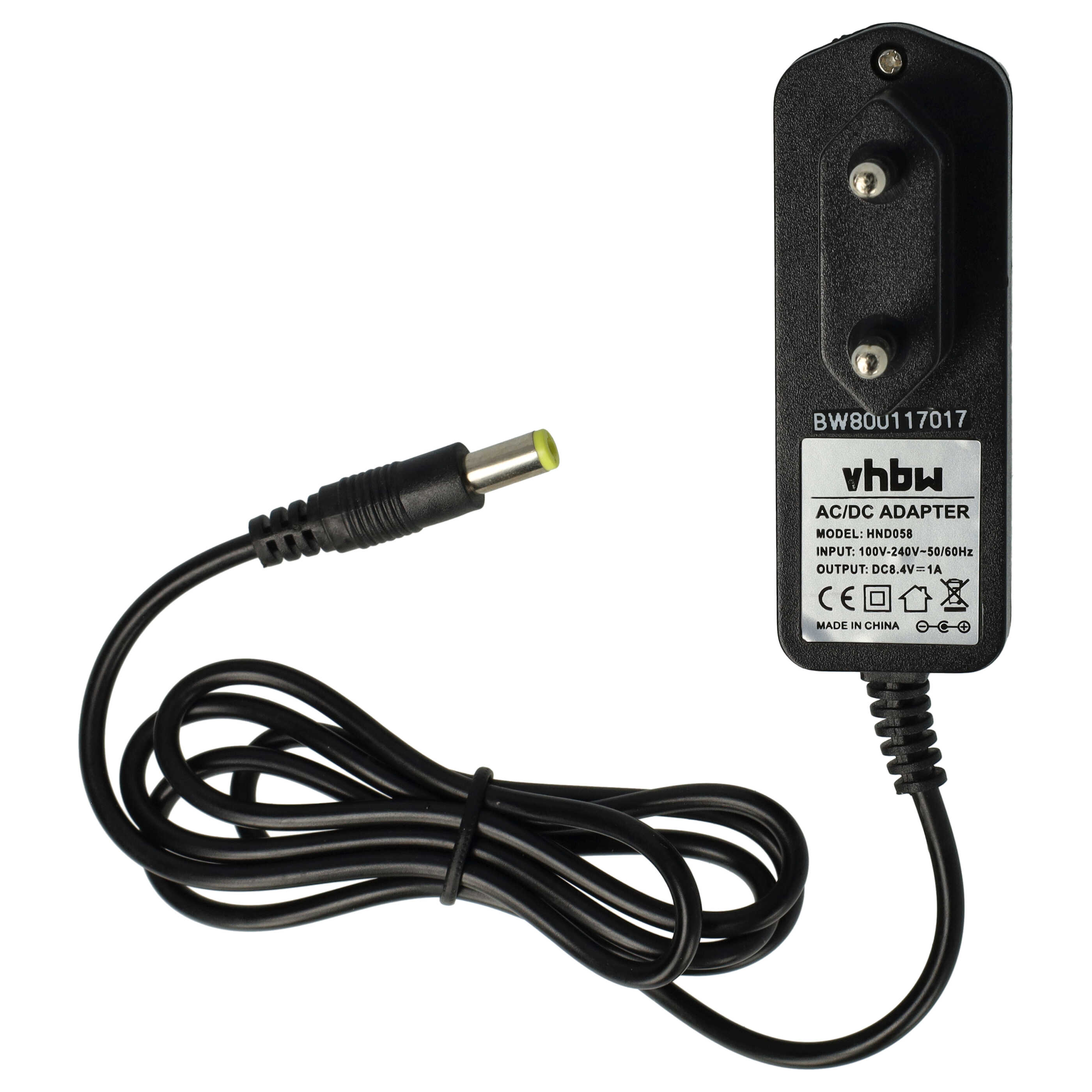 Ladegerät passend für CREE SSC-P7, XMLT6 LED Fahrradlicht, Fahrradlampe - DC 8,4 V, 1,0 A