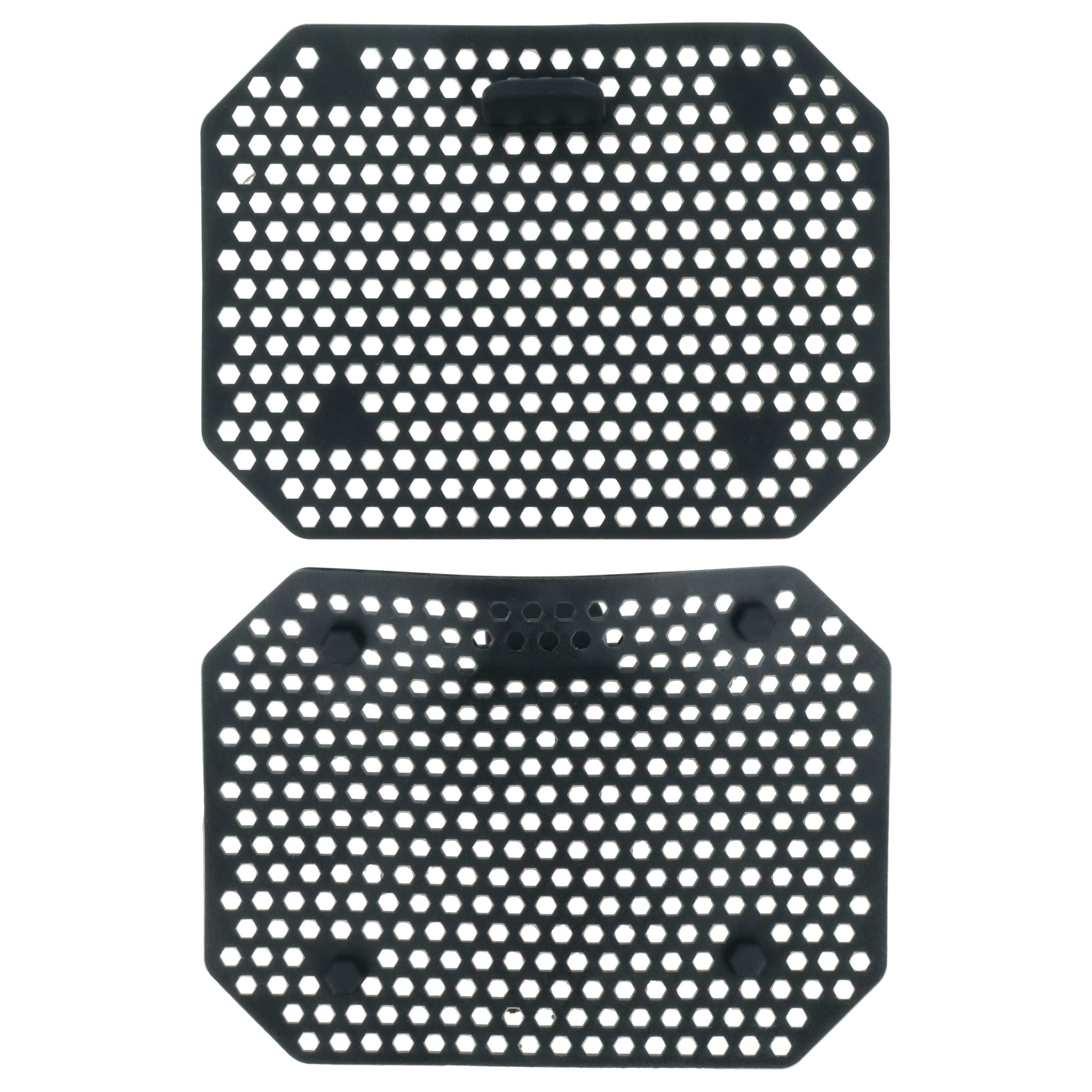 2x Splash Guard suitable for Ninja Double Stack XL SL300EU, SL400EU Air Fryer - Dishwasher Safe