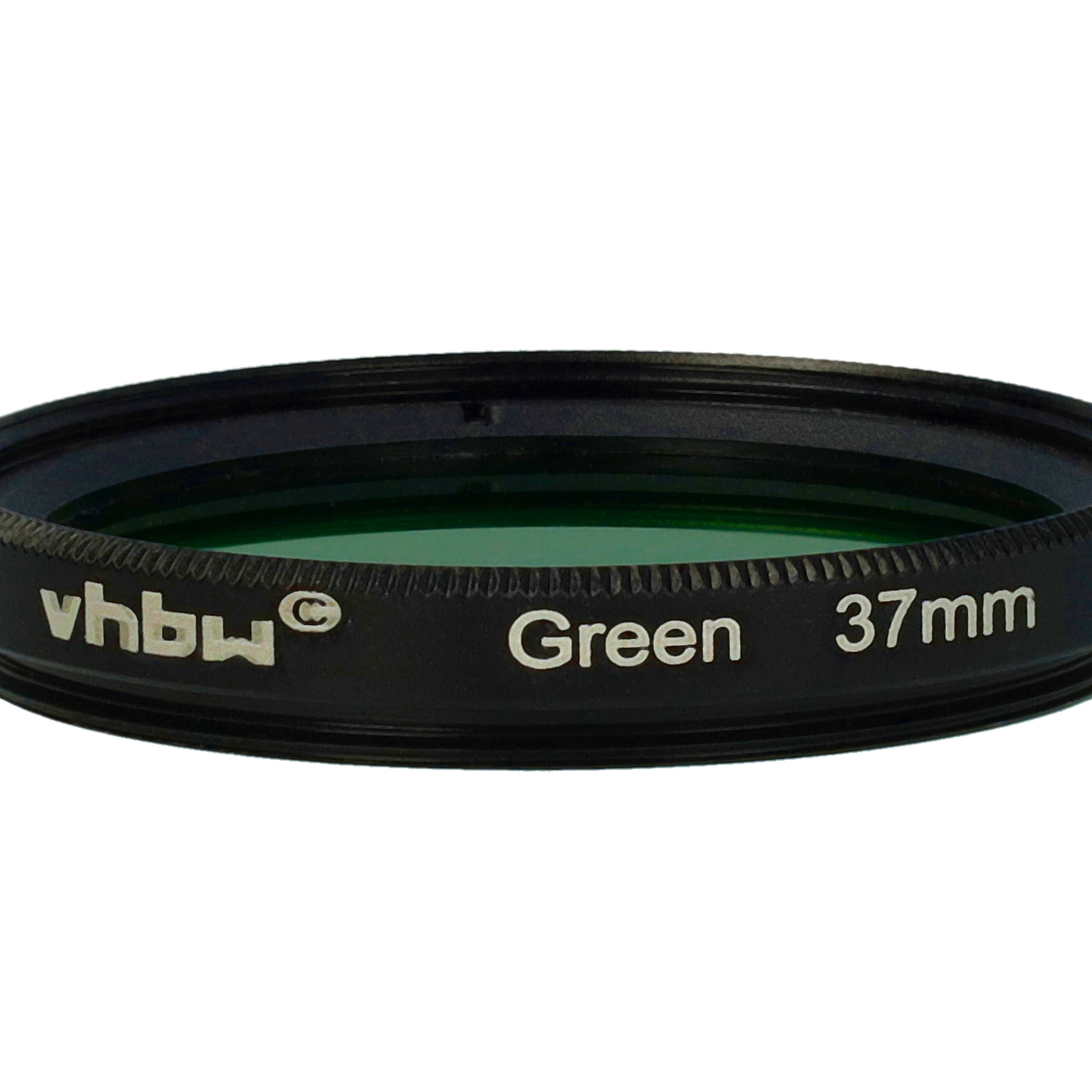 Filtre de couleur vert pour objectifs d'appareils photo de 37 mm - Filtre vert