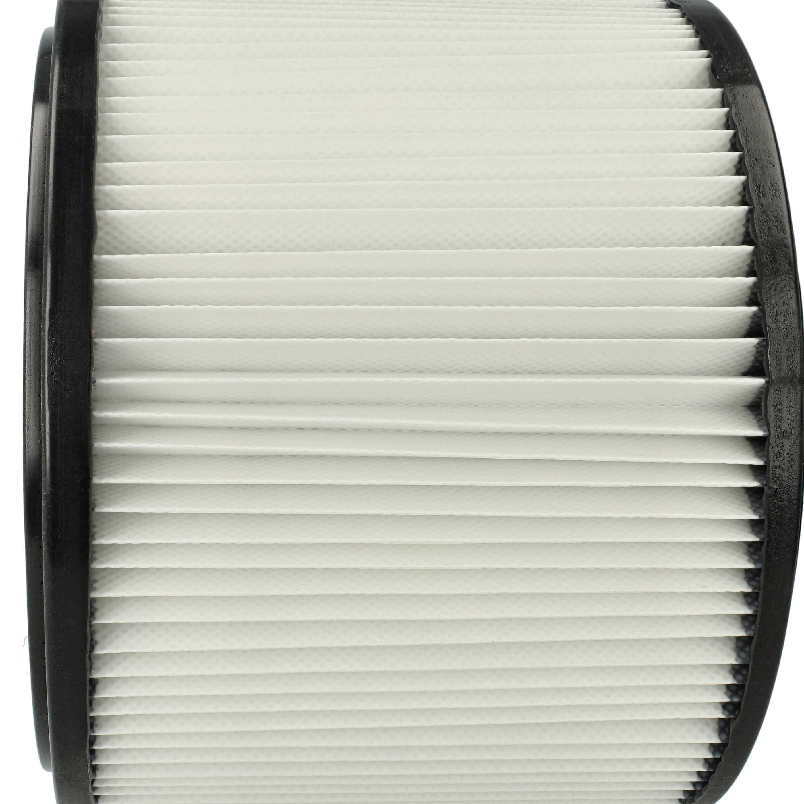 Filter replaces Starmix FPP 5000 HEPA WS, 460475 for Starmix Vacuum Cleaner, black / white