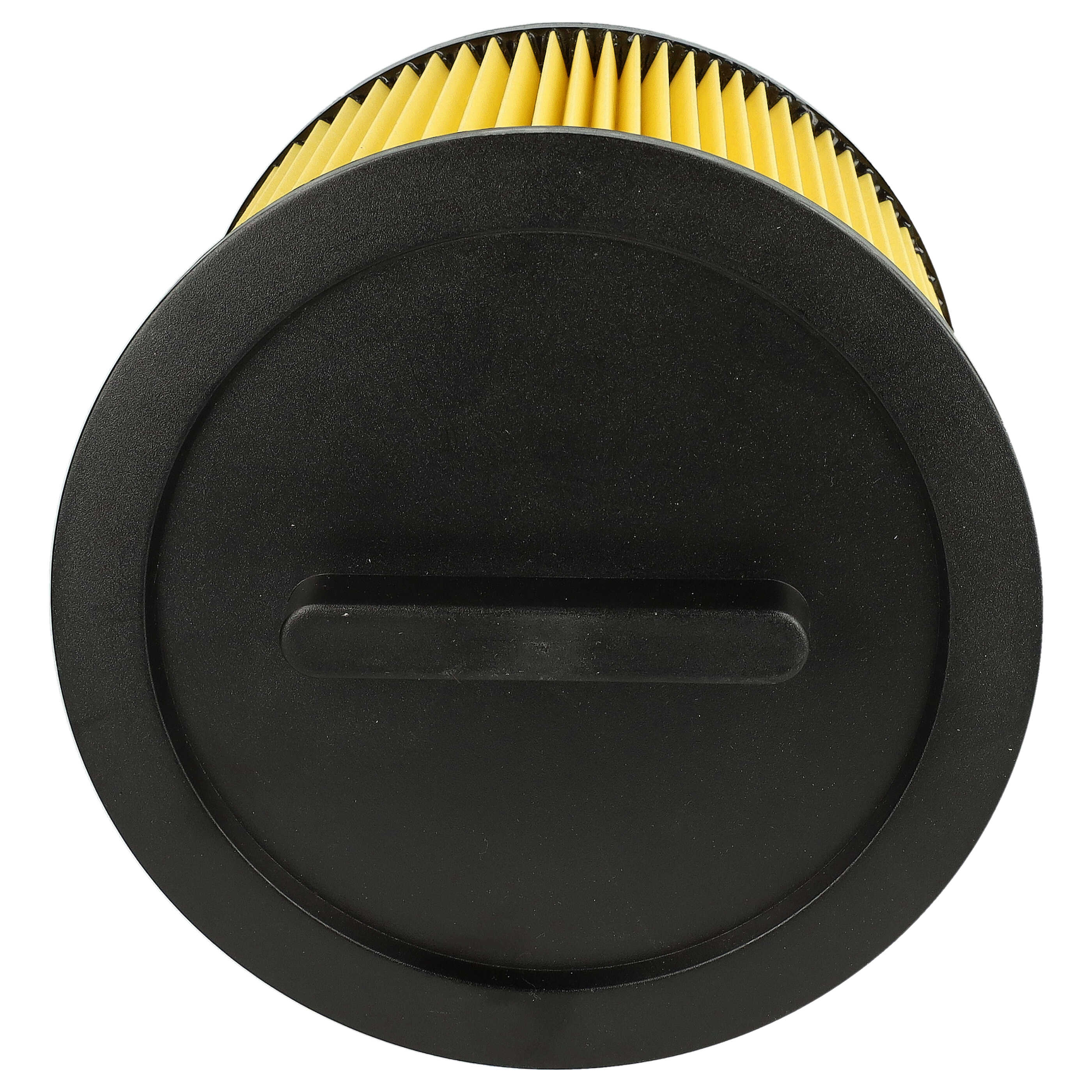 2x Filtercartridge filter replaces Thomas 787421 for Thomas Vacuum Cleaner, black / yellow