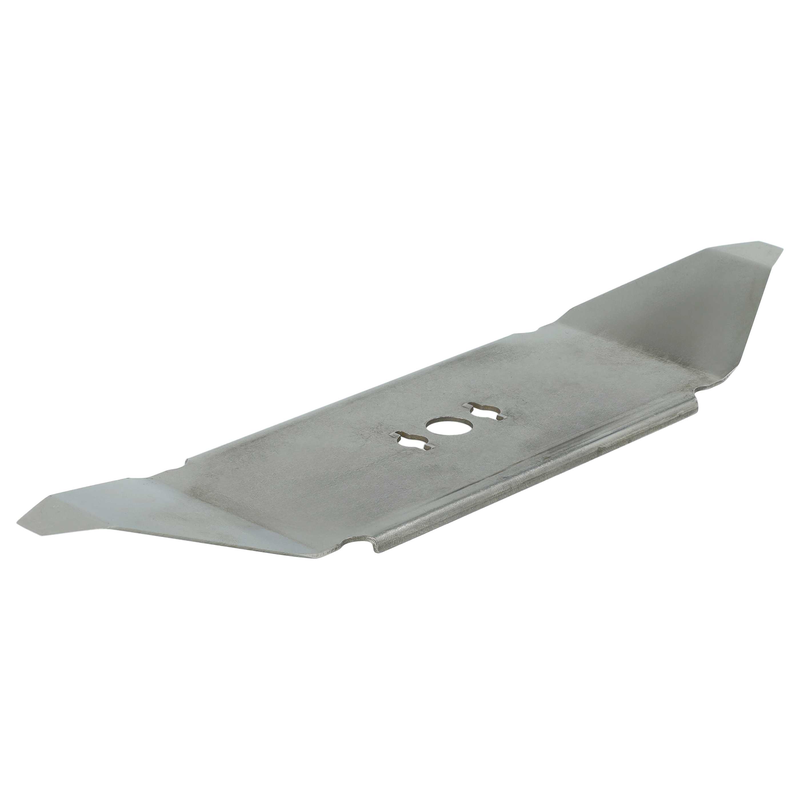 4x Exchange Blade replaces MTD 122-102-619 Cordless Lawnmower etc.stainless steel, Silver