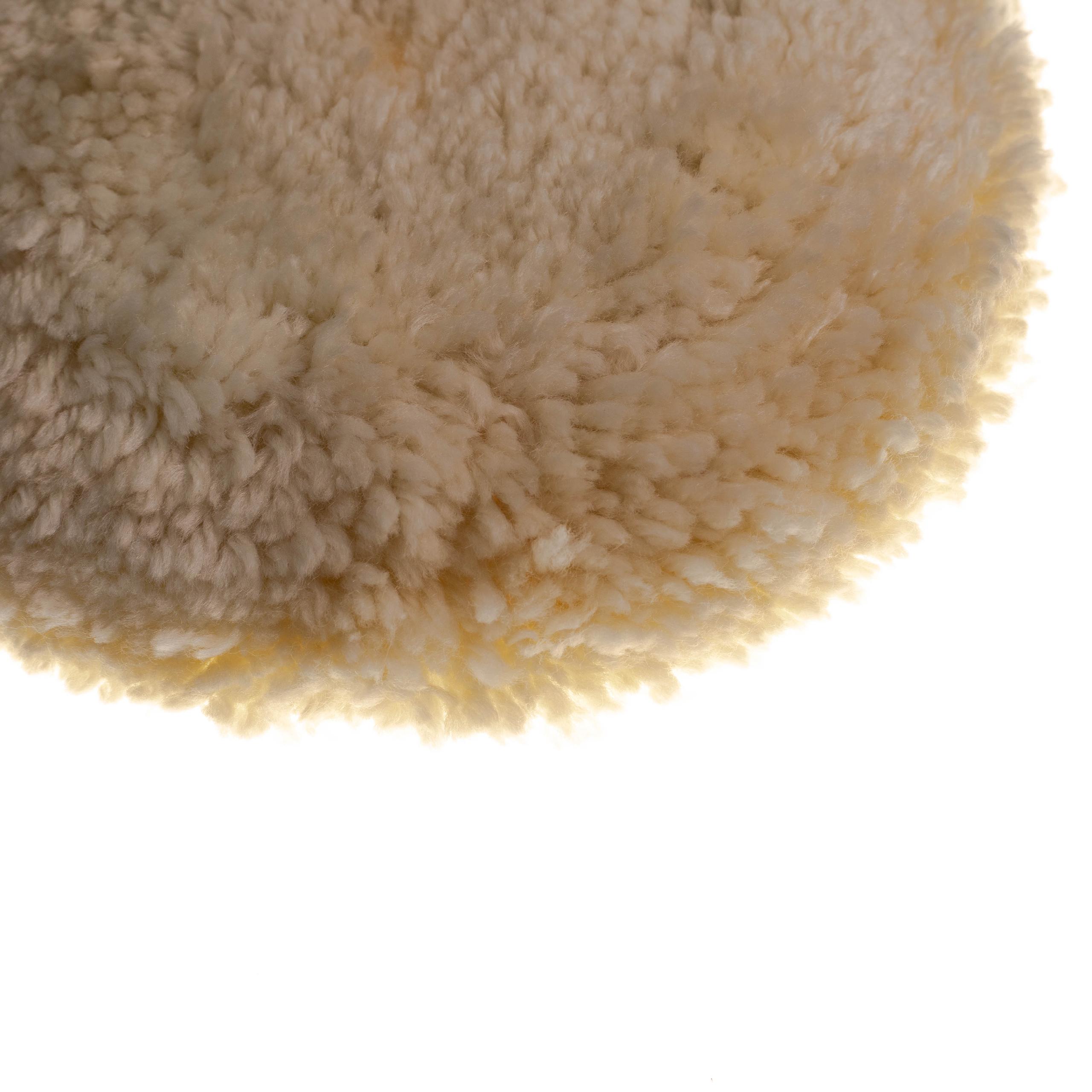 Bonnet de polissage pour modèle courant de polisseuse de 15,24cm (6") disque de polissage - couleur crème