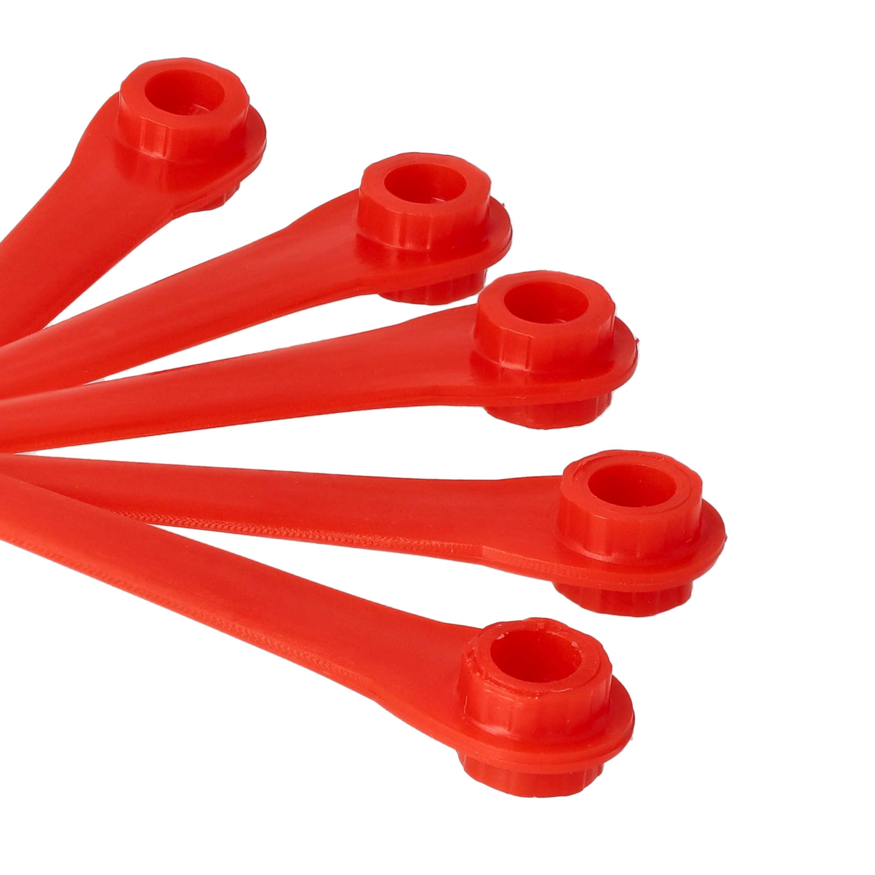 50x Exchange Blade replaces Gardena RotorCut 5368-20 Cordless Strimmerplasticorange
