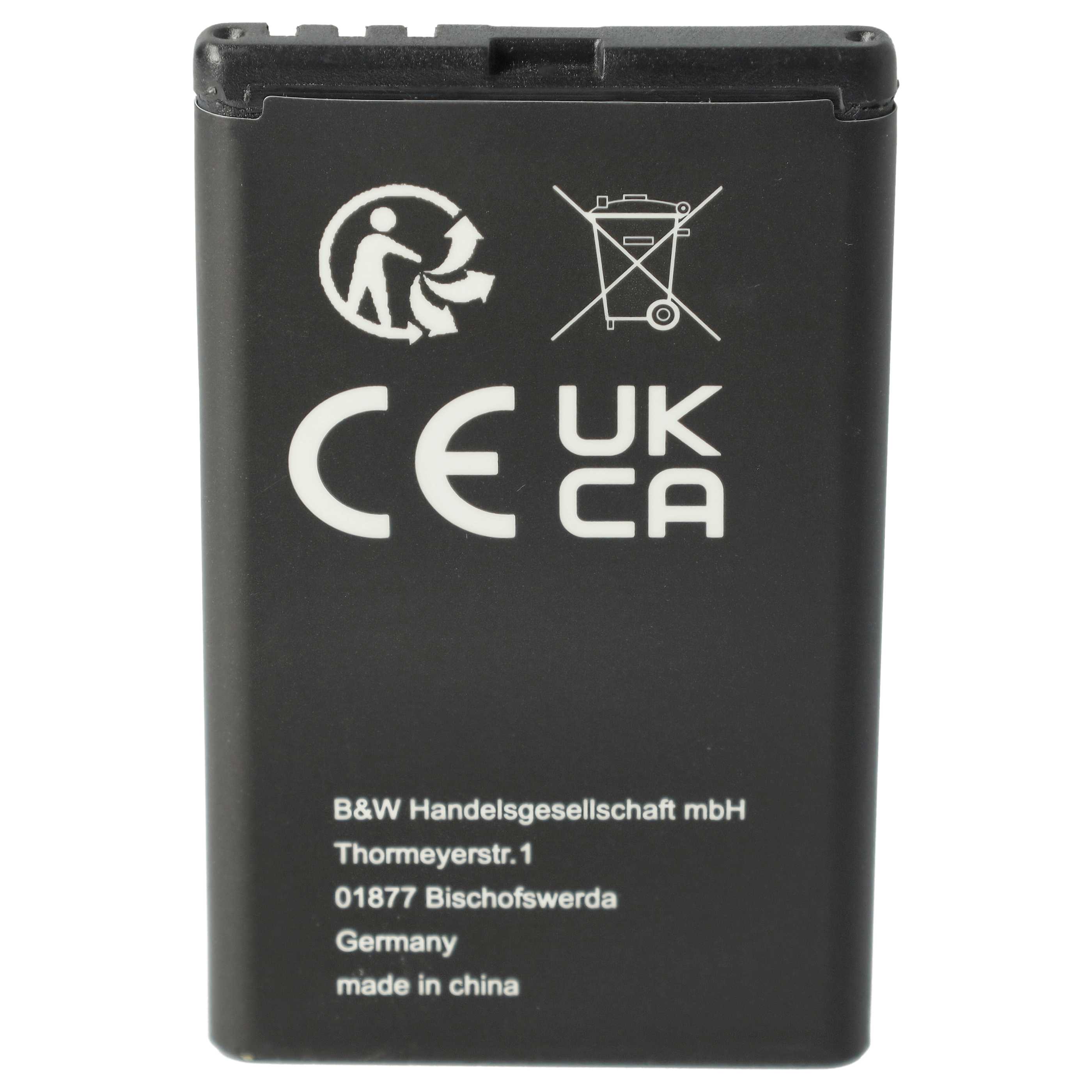 Akumulator do telefonu smartfona zamiennik Doro RCB01 - 900 mAh 3,7 V Li-Ion
