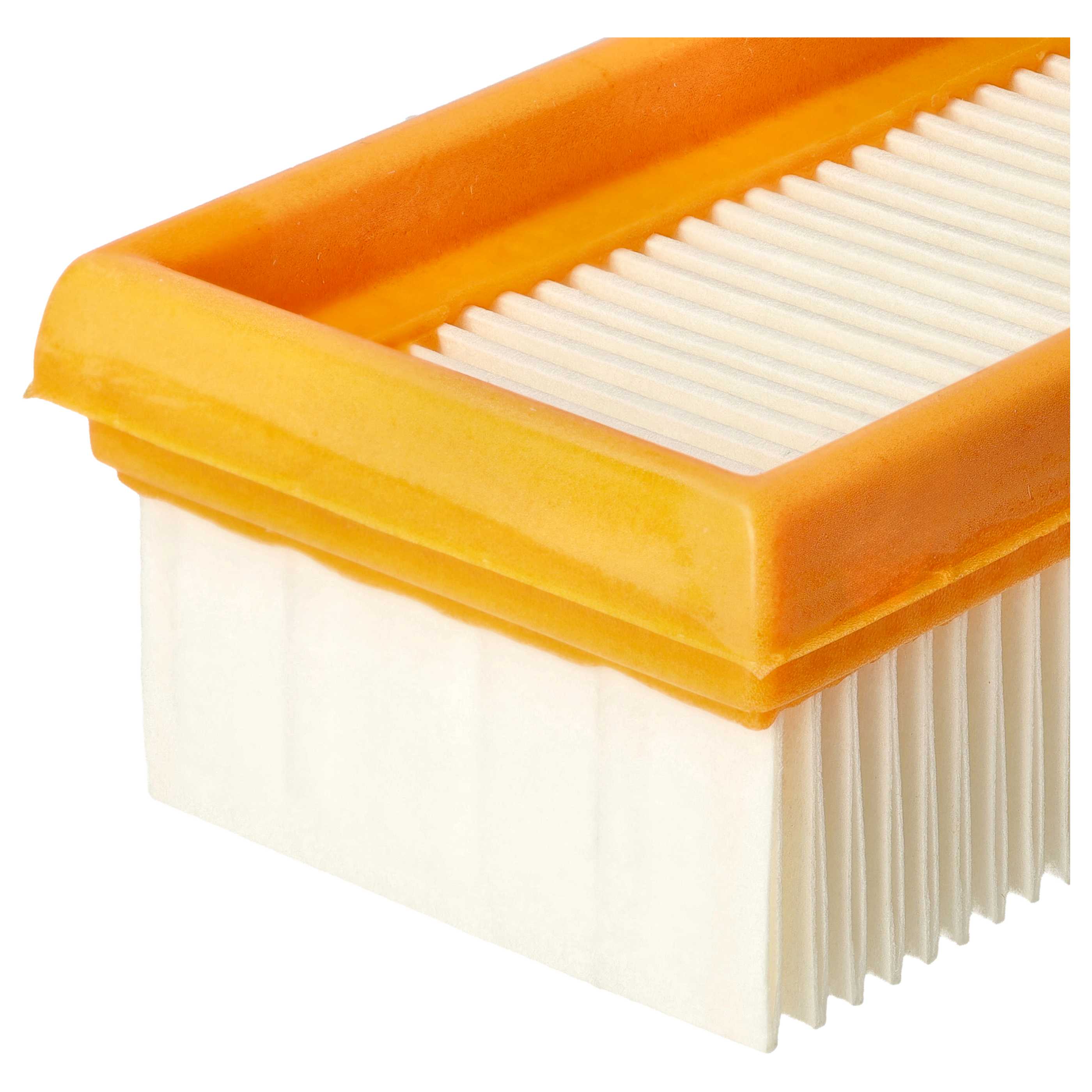 4x flat pleated filter / engine cooling air filter replaces Flex 445.134 for Makita Vacuum Cleaner