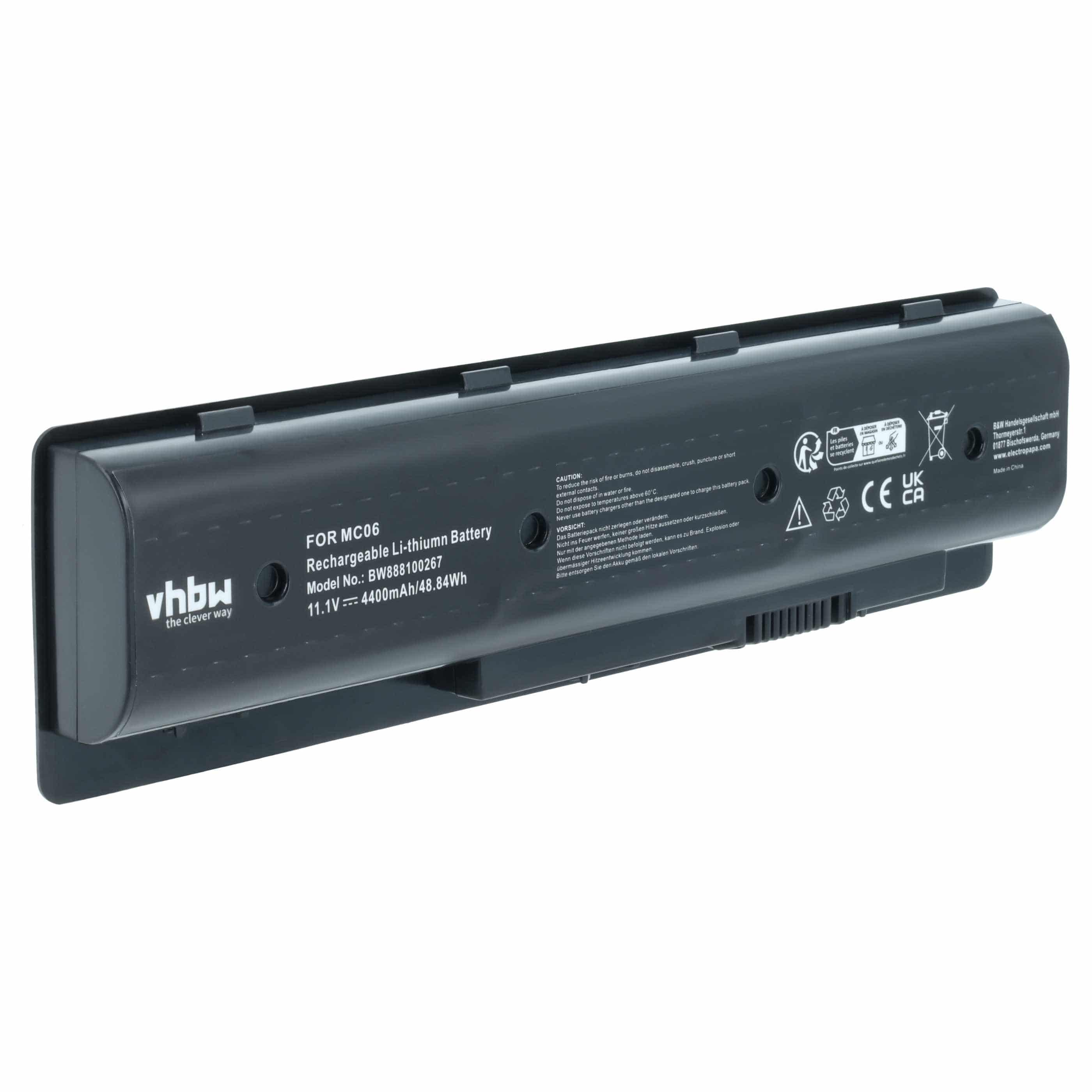 Akumulator do laptopa zamiennik HP 806953-851, 805095-001, 804073-851 - 4400 mAh 11,1 V Li-Ion, czarny