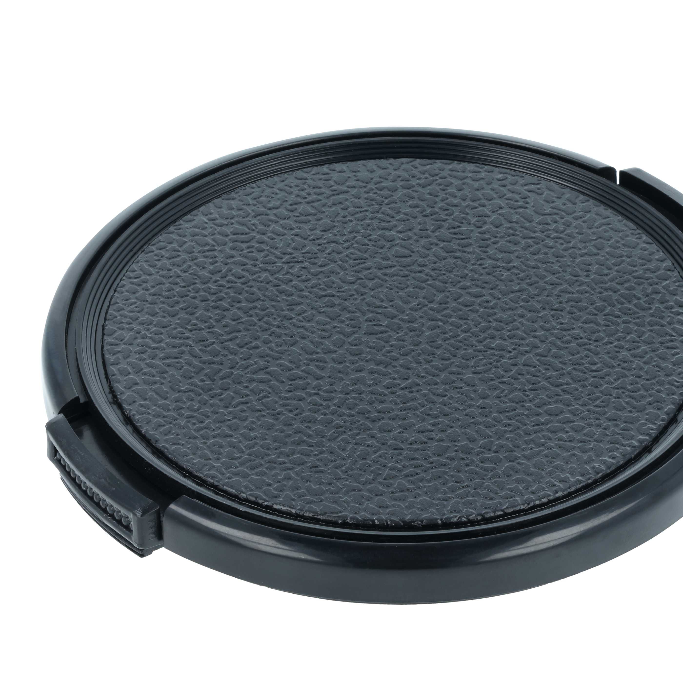 Copriobiettivo 67 mm per Fujifilm, Leica, Pentax, Panasonic - con impugnatura laterale, plastica, nero