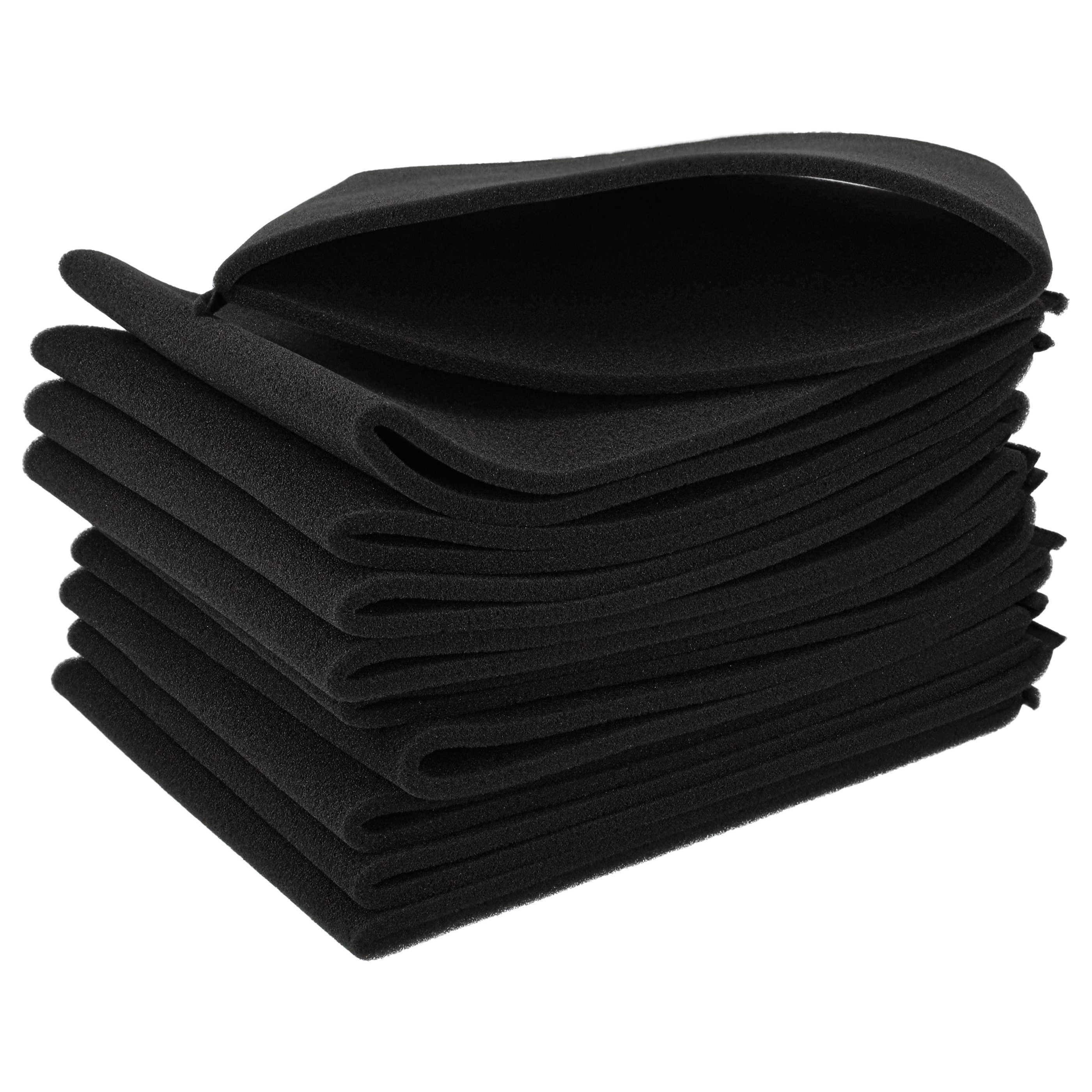 10x foam filter replaces Einhell 2351136, 23.511.36, 23.511.32, 2351132, 23.511.30 for Kress Vacuum Cleaner