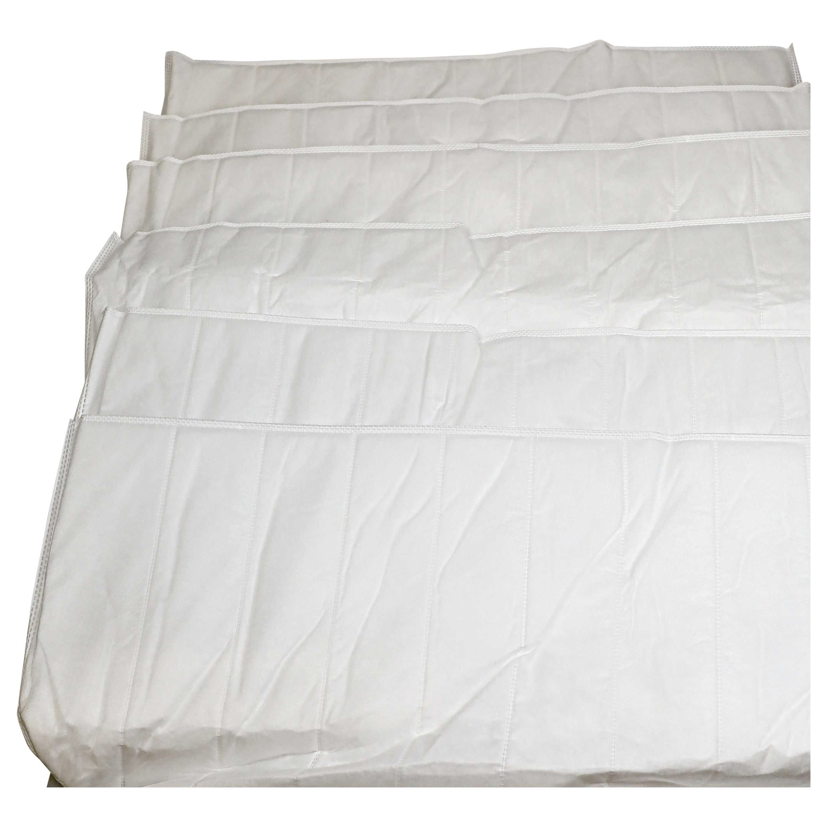 10x Taschenfilter G4 Klimaanlagen, Lüftungsanlagen - 59,5 x 59,2 x 4,7 cm