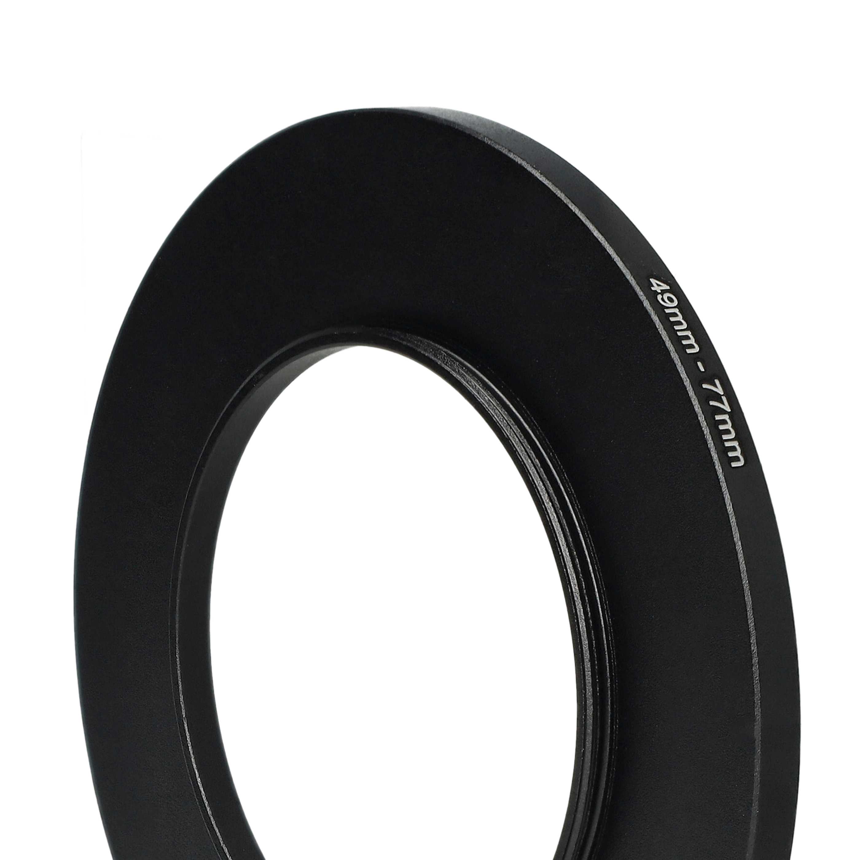 Step-Up Ring Adapter of 49 mm to 77 mmfor various Camera Lens - Filter Adapter