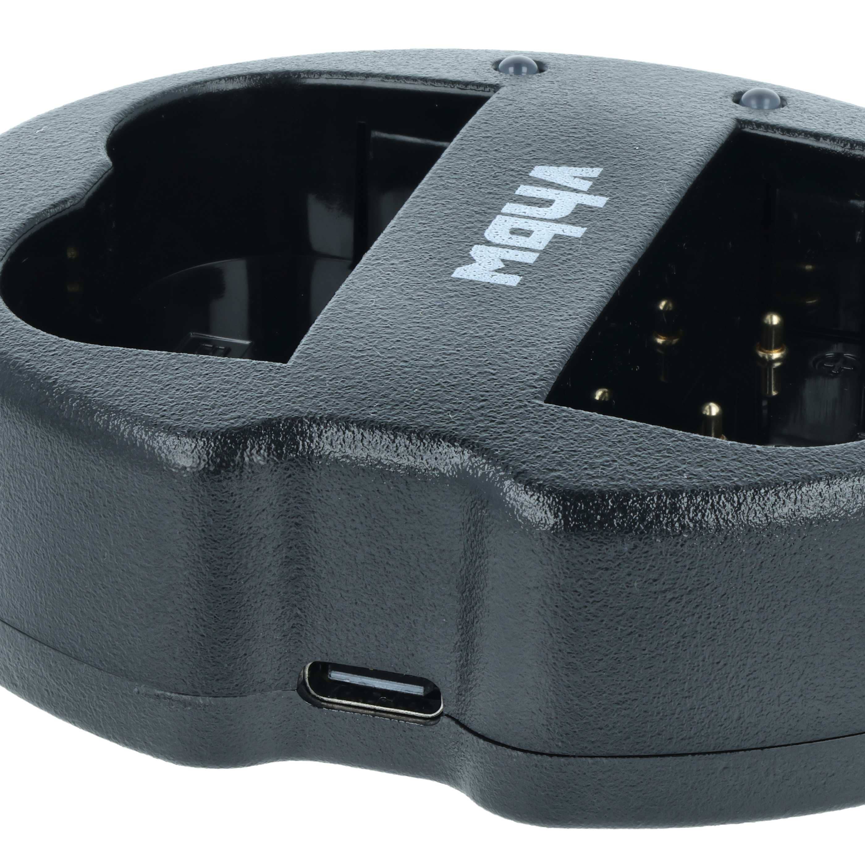 Battery Charger USB-C + Cable USB-C replaces Nikon MH-18A for Fujifilm Digital Camera etc.