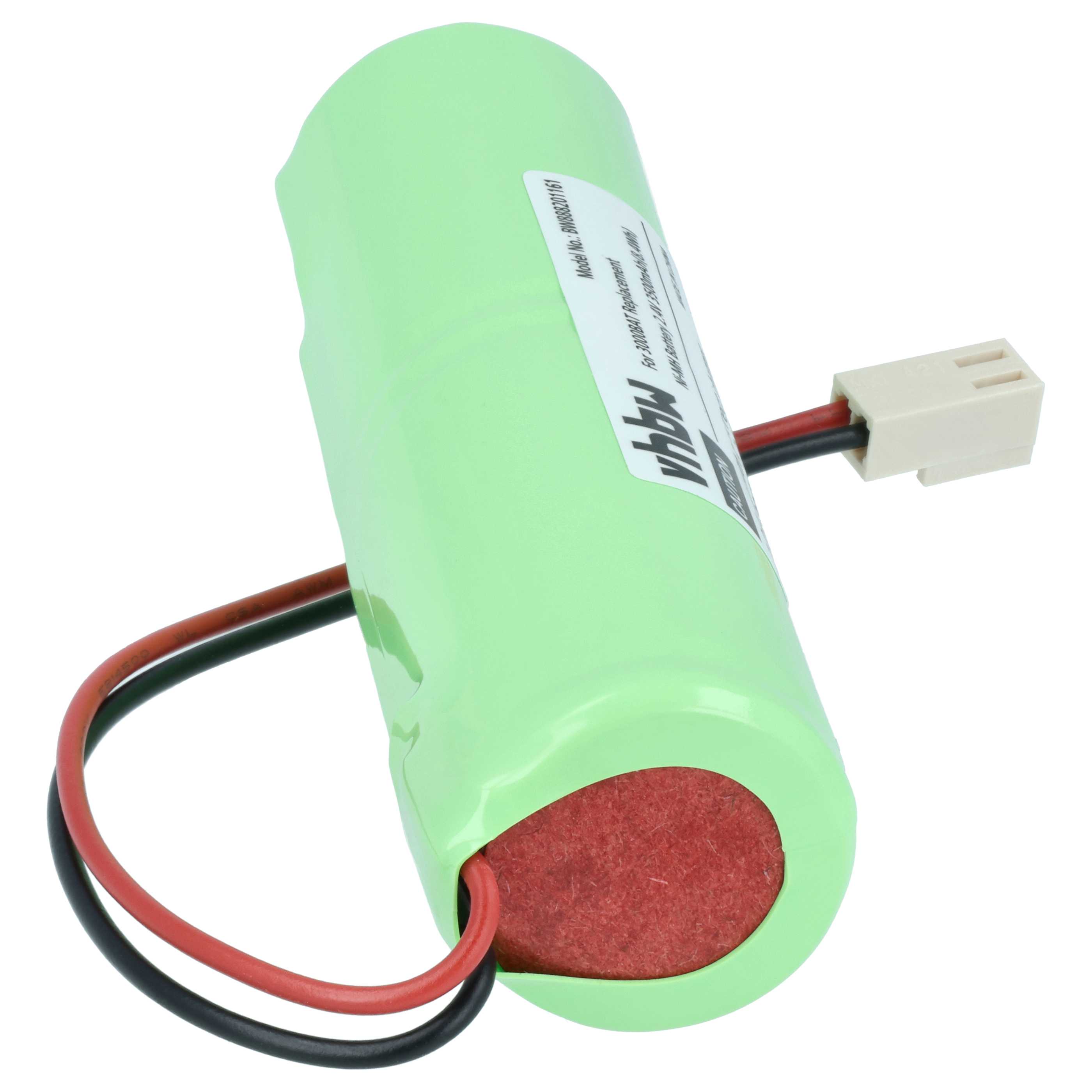 Batterie (2 pcs.) remplace NOVIPro 3000BAT, 880BAT outil de mesure Metland - 3500mAh 2,4V NiMH