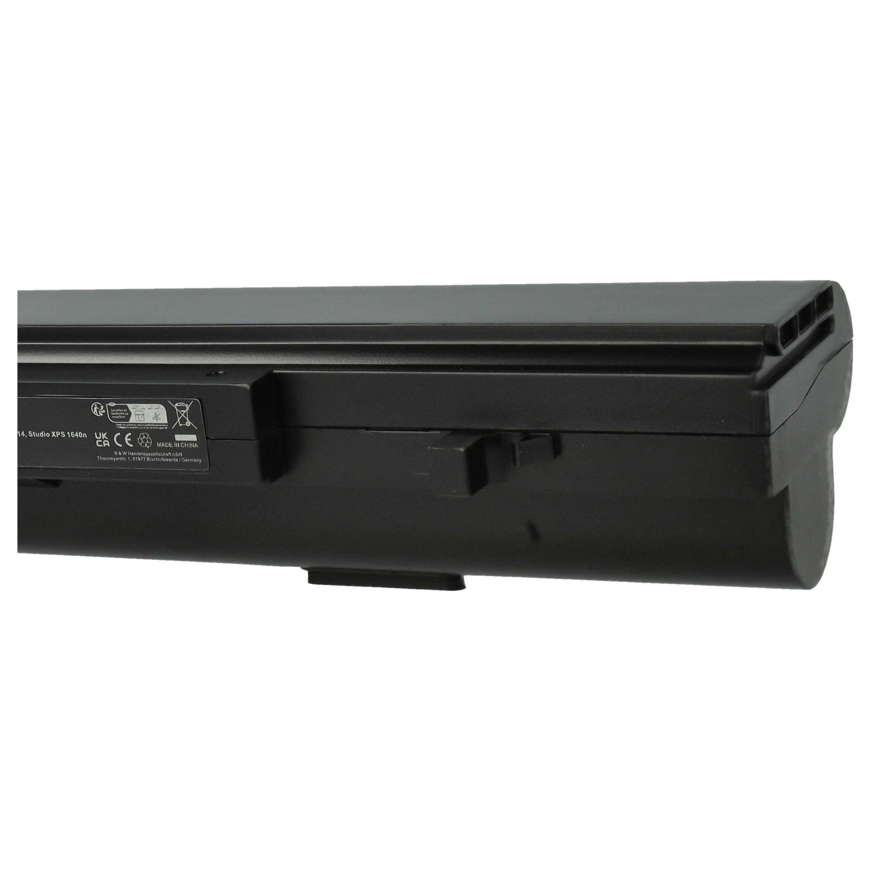 Akumulator do laptopa zamiennik Dell U011C, 451-10692, 312-0815, 312-0814 - 6600 mAh 11,1 V Li-Ion, czarny
