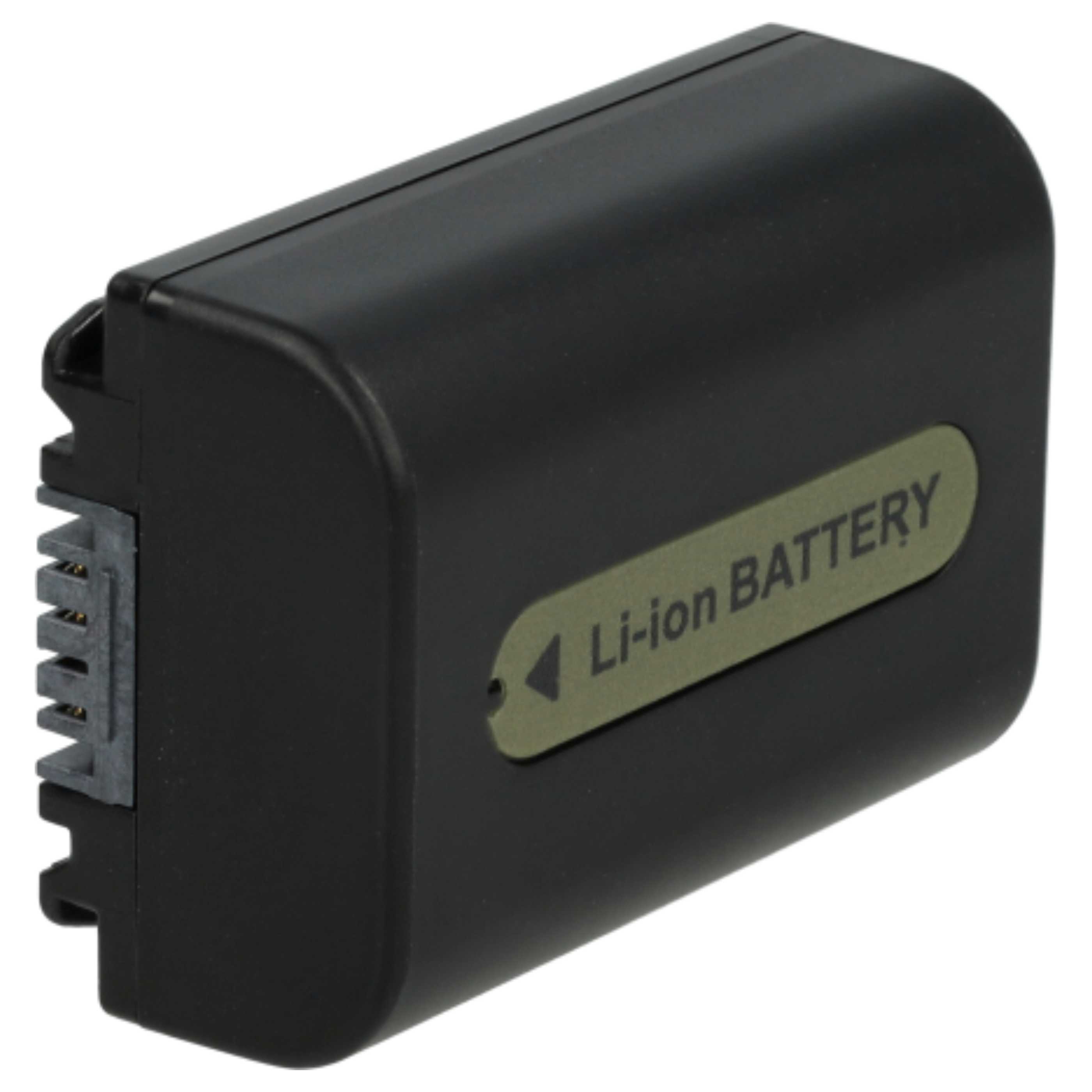 3x Battery replaces Sony NP-FH50, NP-FH100, NP-FH70, NP-FH40 - 500mAh, 7.2V, Li-Ion with Info Chip