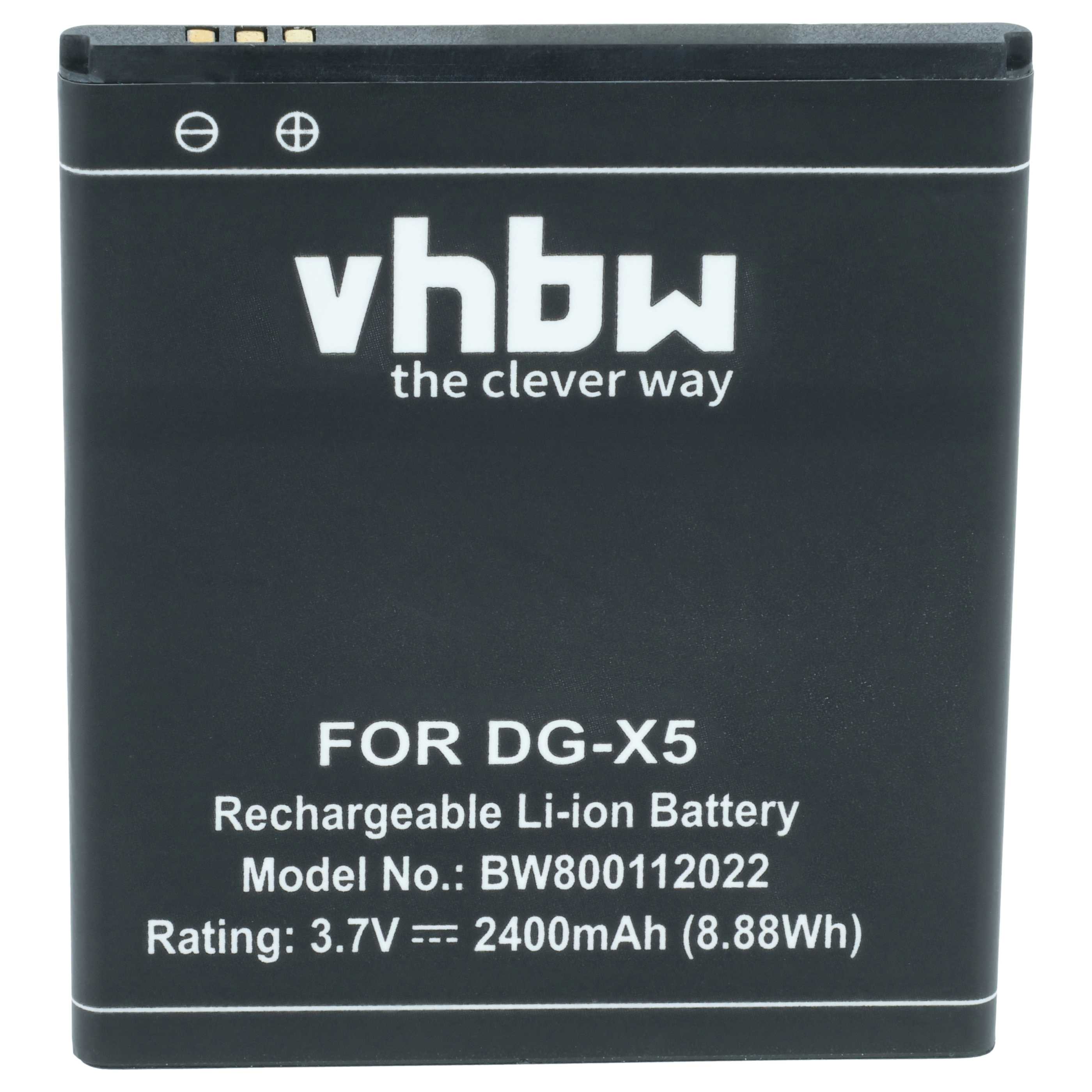 Akumulator do telefonu smartfona zamiennik YM0910X5000650 - 2400 mAh 3,7 V Li-Ion
