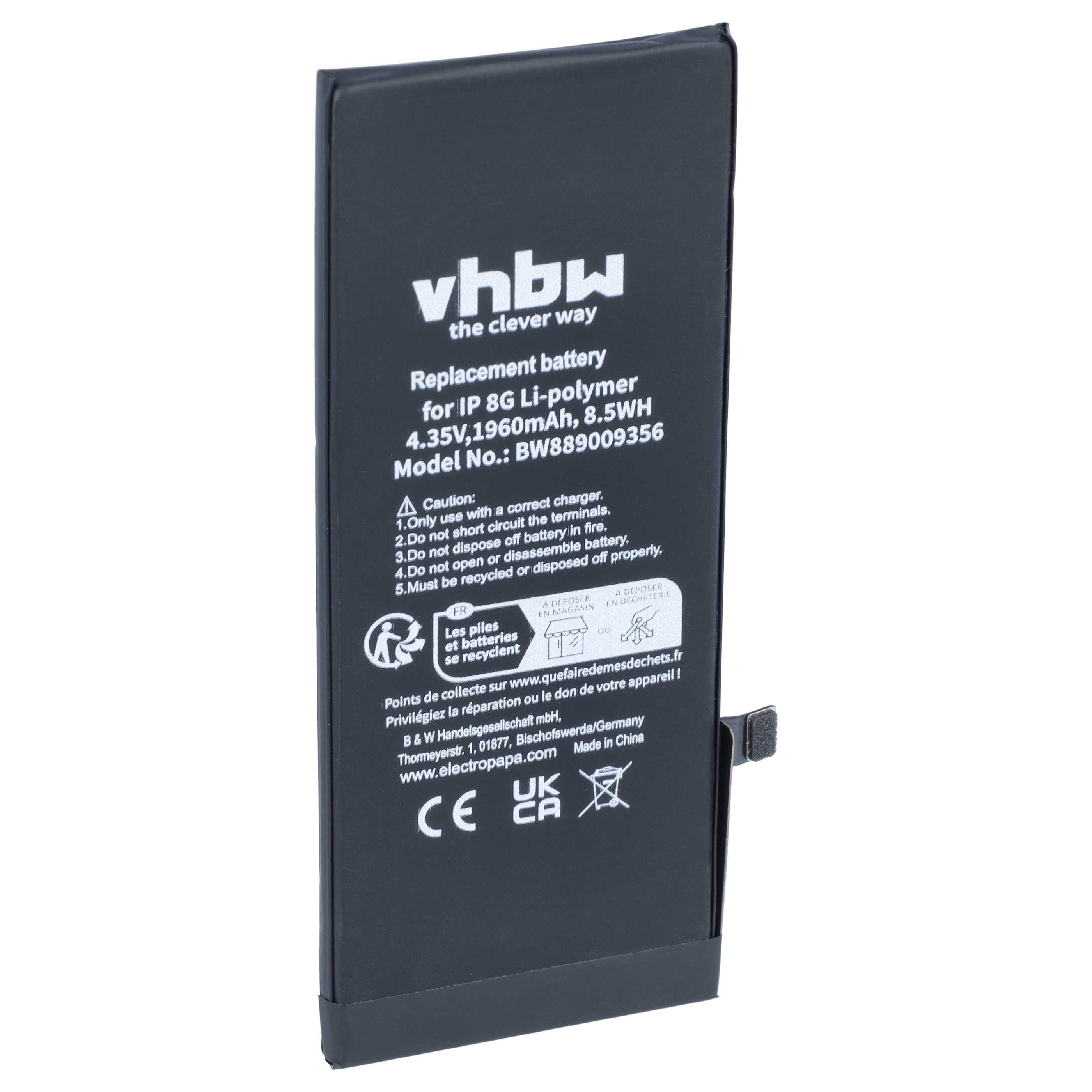 Akku als Ersatz für Apple 616-00357, 616-00358 für Apple - 1960mAh 4,35V Li-Polymer