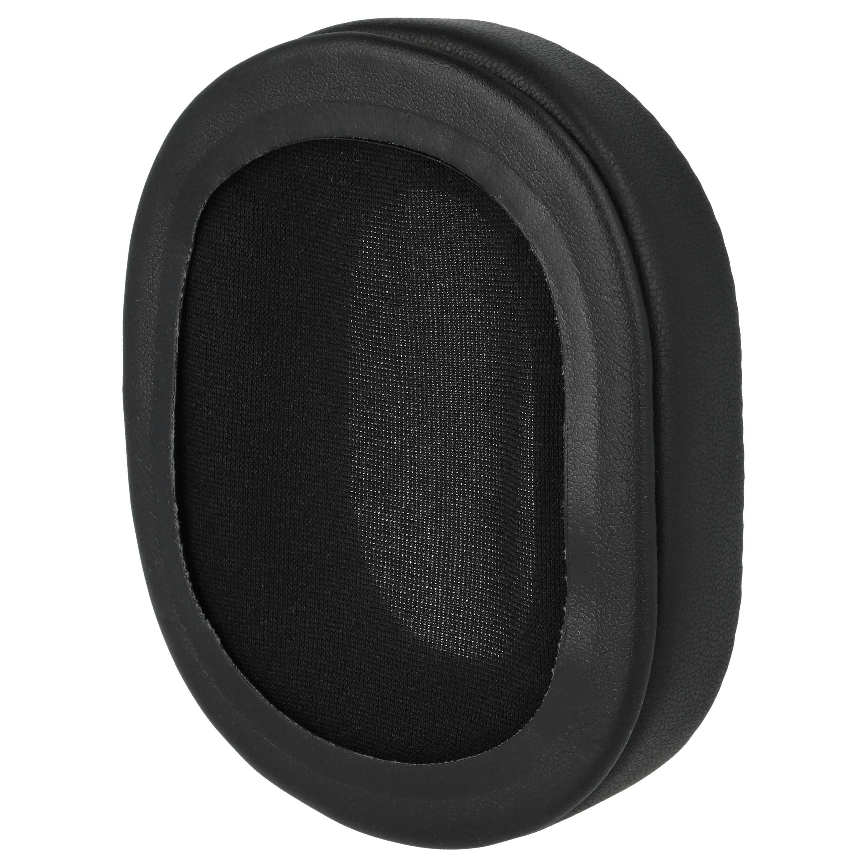 2x Ear Pads replaces SOULWIT ATH* - foam / synthetic leather / plastic, 22 mm thick