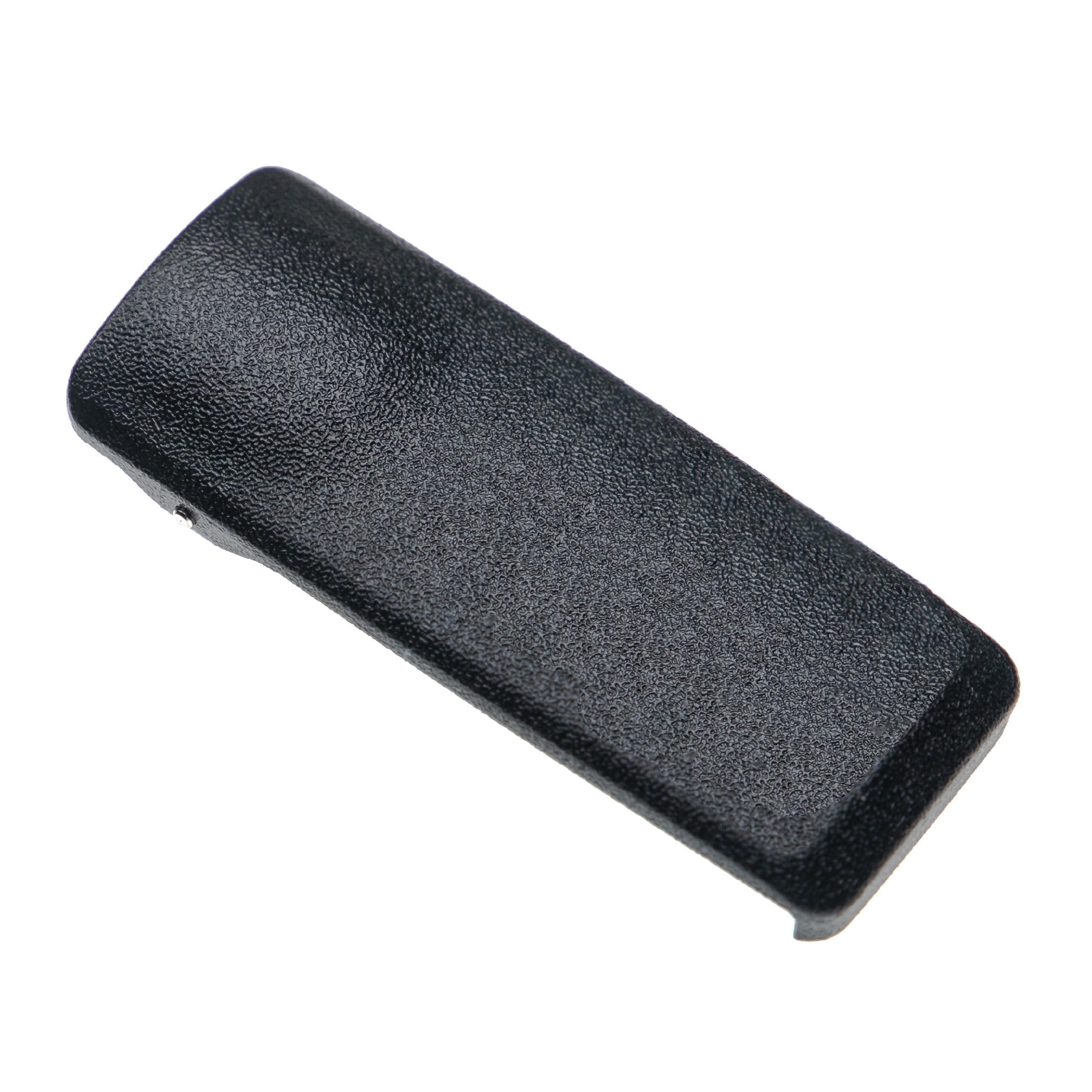 Gürtelclip als Ersatz für Motorola PMLN4651A Funkgerät - Kunststoff, Schwarz