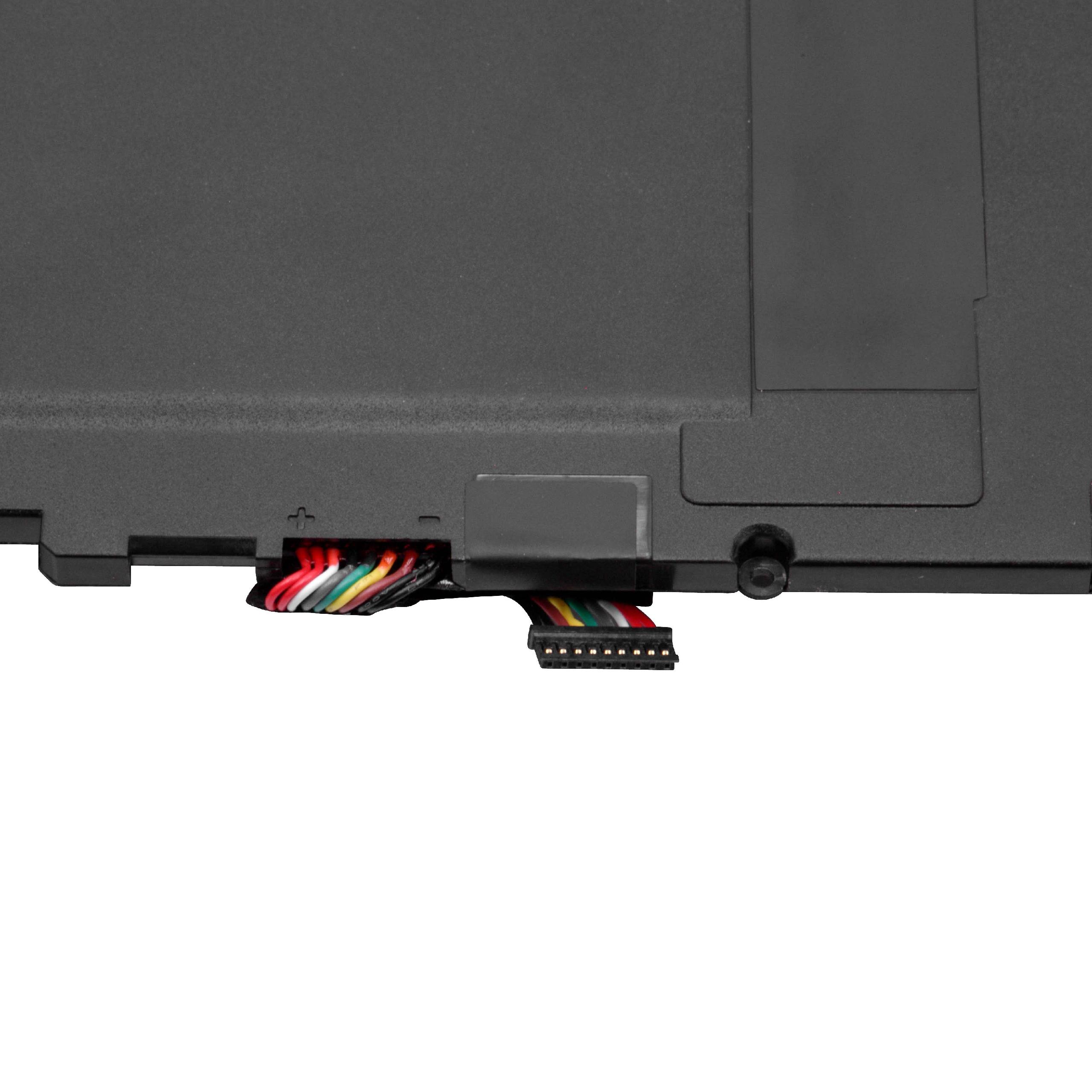 Notebook Battery Replacement for Dell C4K9V, WV7G0, Y9N00 - 6300mAh 7.4V Li-Ion, black