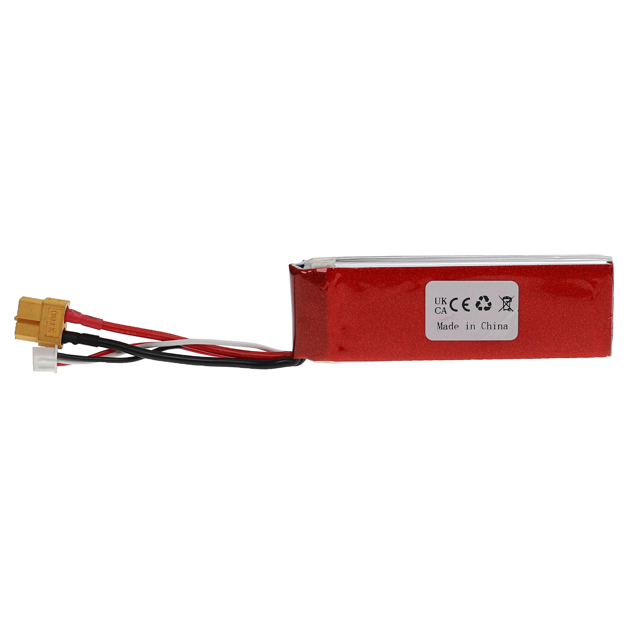 Batterie modèle radio-télécommandé - 2700mAh 7,4V Li-polymère, XT60