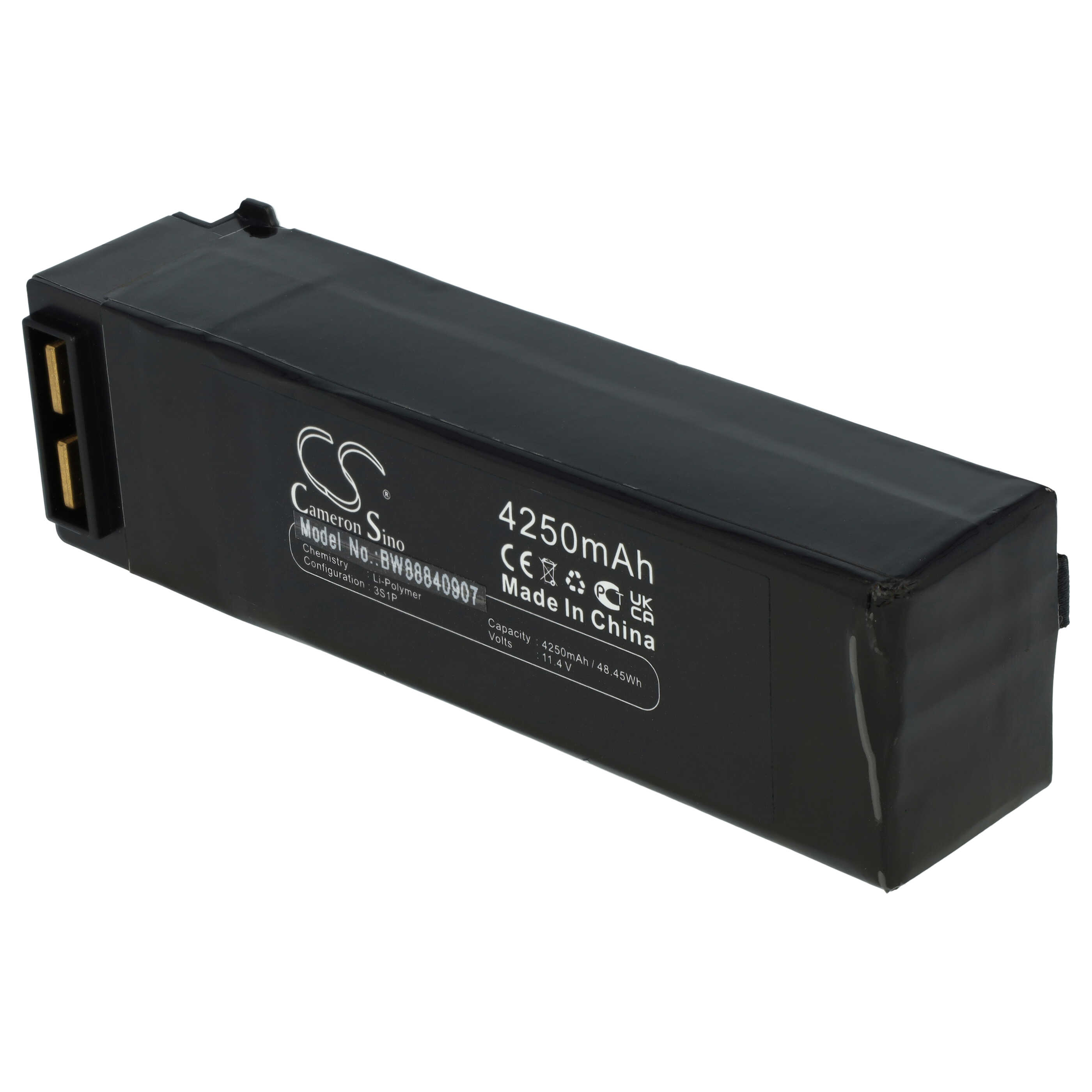 Batterie remplace SwellPro CDC01 0004 pour drone SwellPro- 4250mAh 11,4V Li-polymère