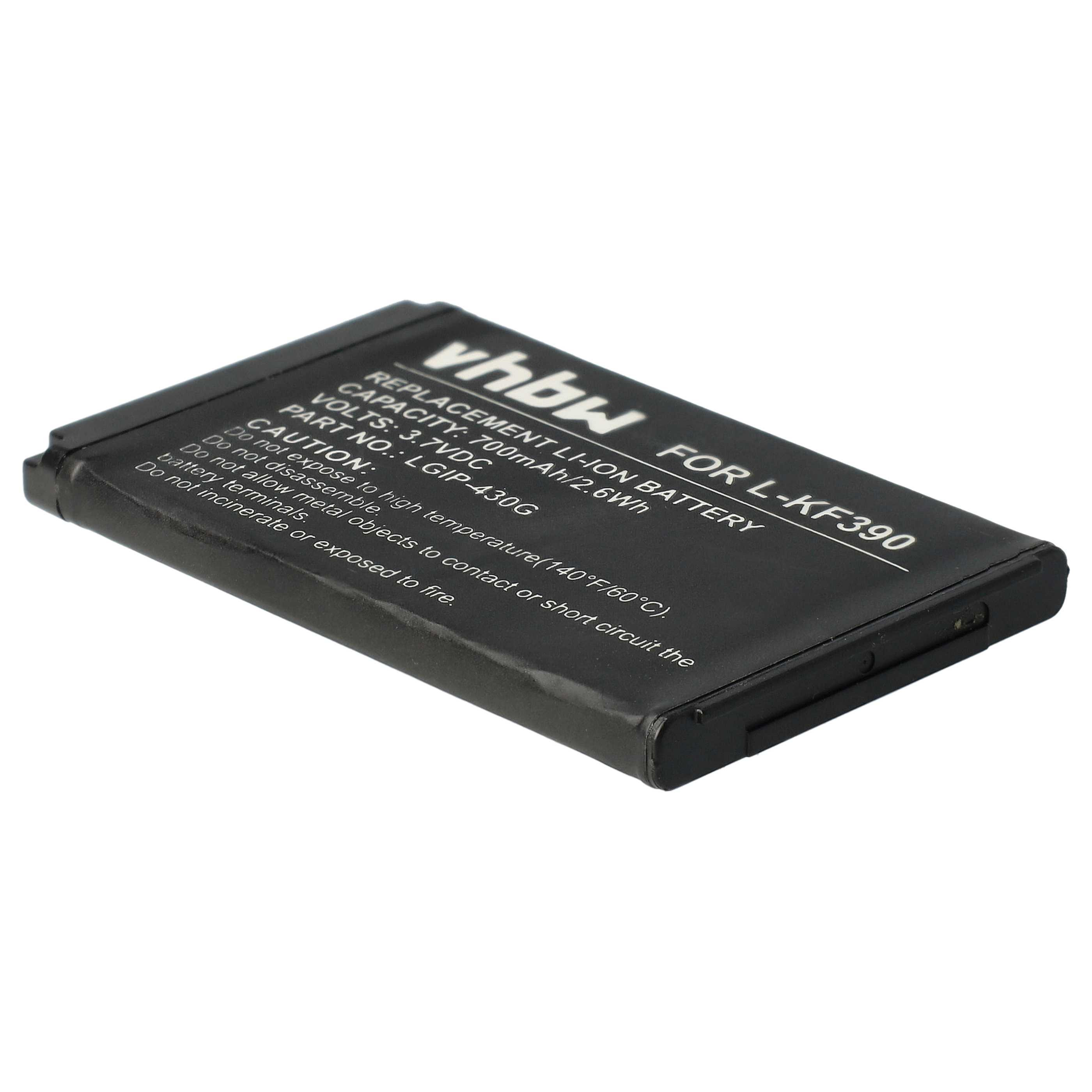 Mobile Phone Battery Replacement for LG IP-430G - 700 mAh 3.7 V Li-Ion