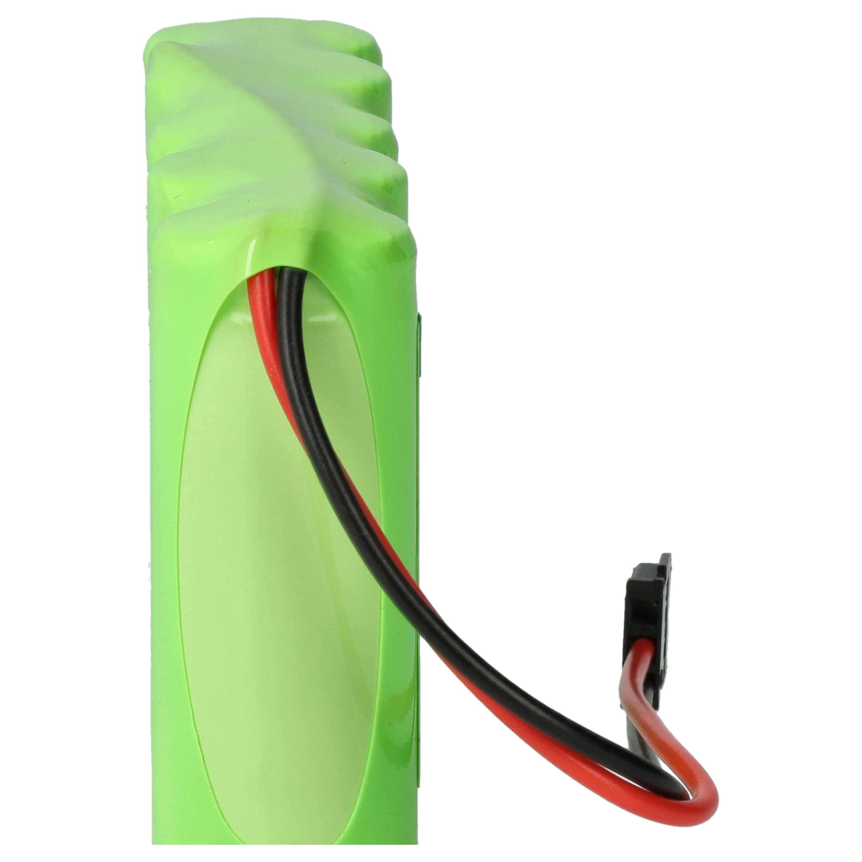 Transmitter 2x Battery replaces Futaba HT5F1800B, FUTM1484 - 2000 mAh 6 V NiMH